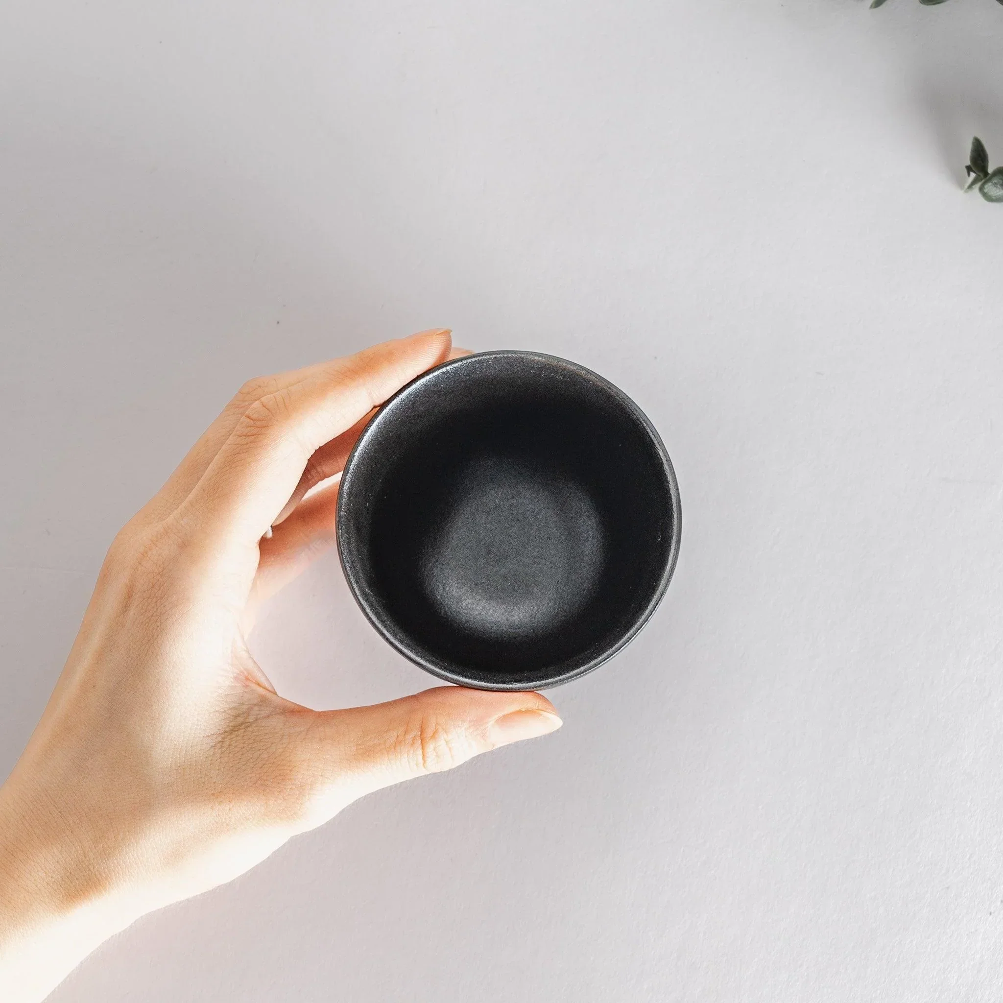 Matte Black Teacup - Image 3