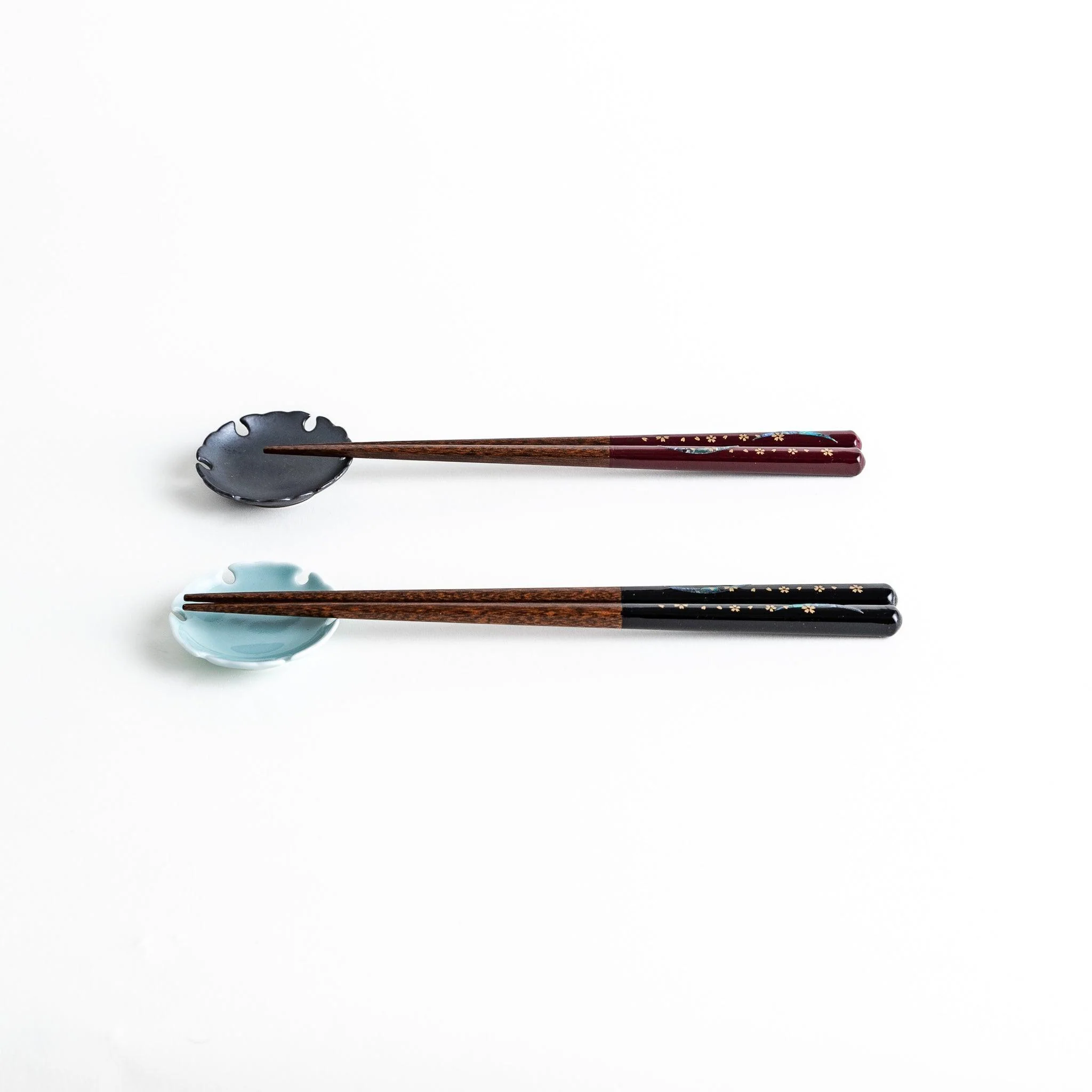 Moon and Sakura Chopstick Set - Image 4