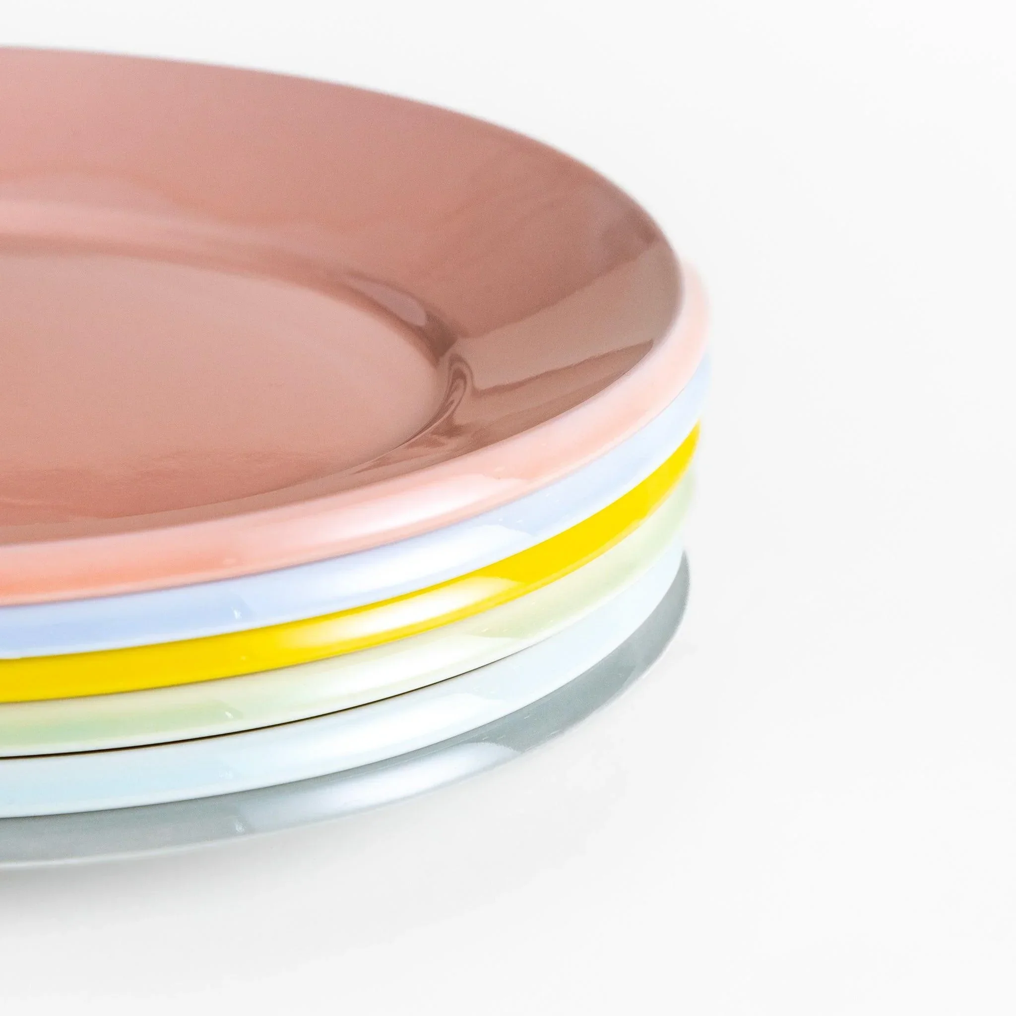 Pastel Serenity Oval Dinner Plate - Image 3