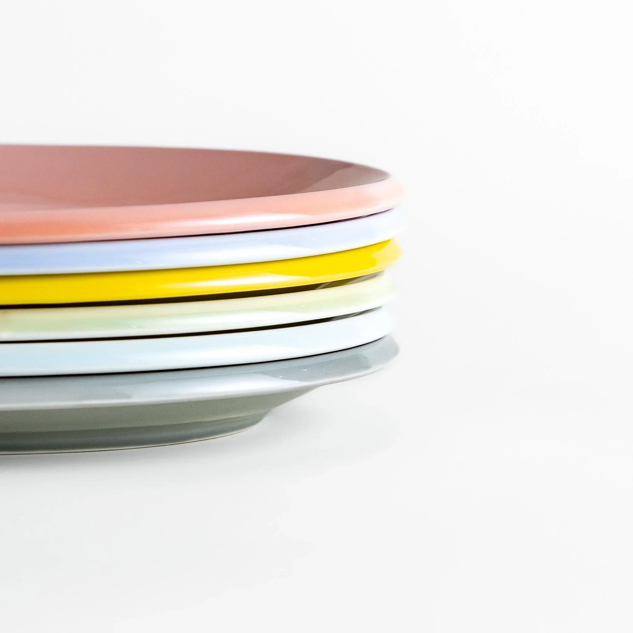 Pastel Serenity Oval Dinner Plate - Image 4