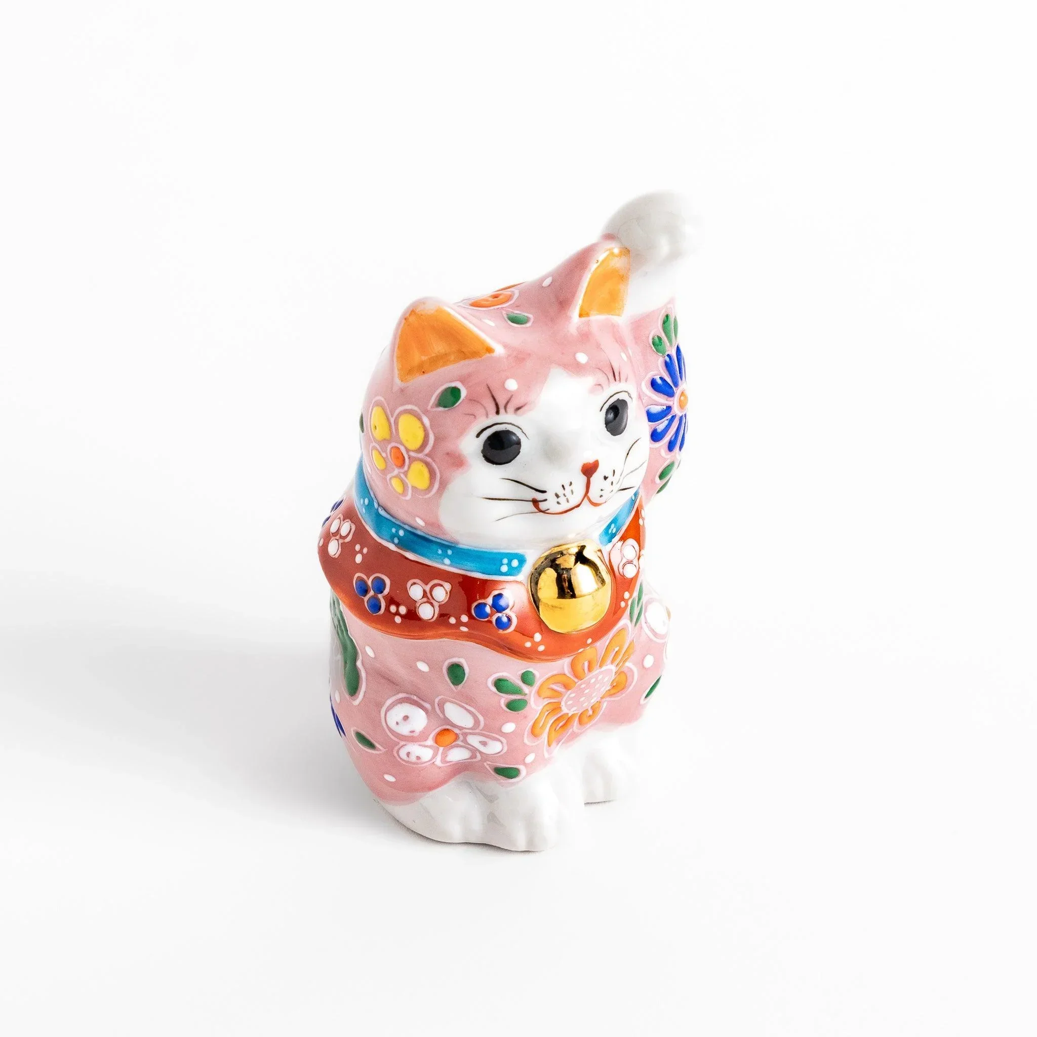 Pink Blossom Maneki Neko - Image 3