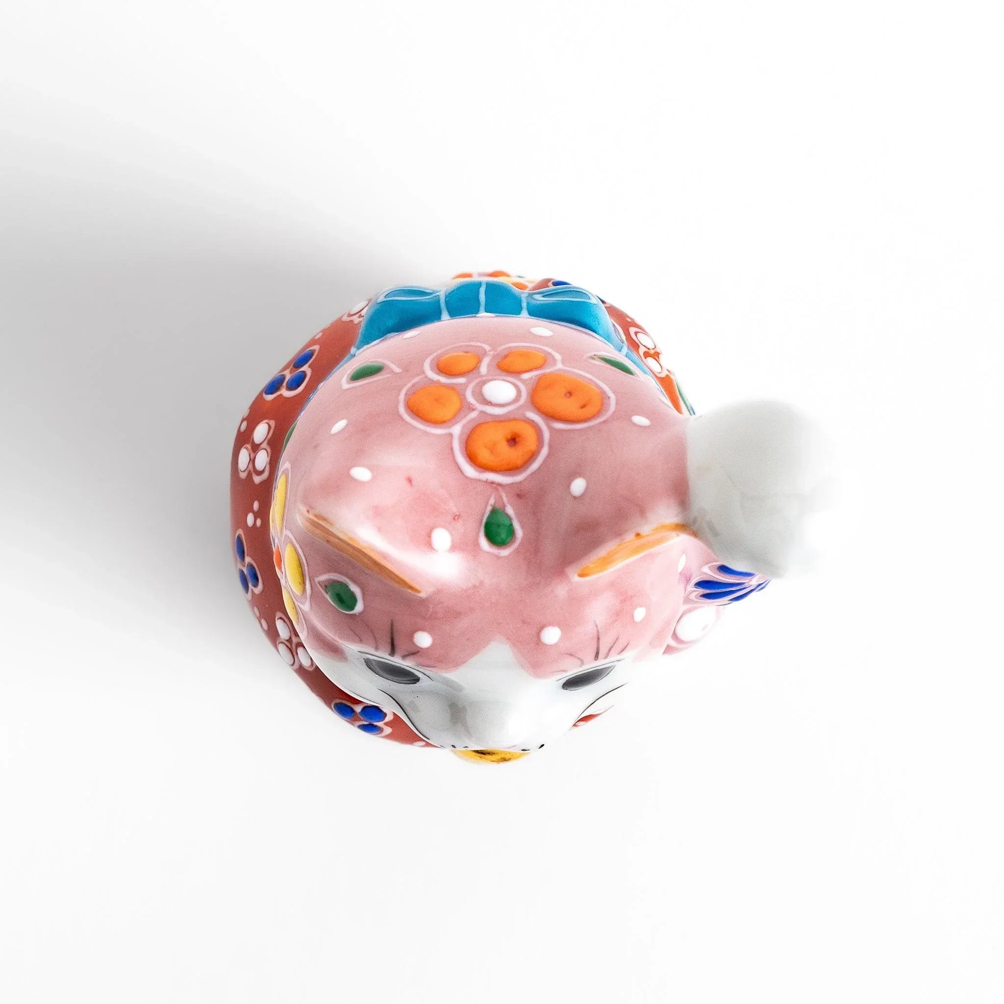 Pink Blossom Maneki Neko - Image 5