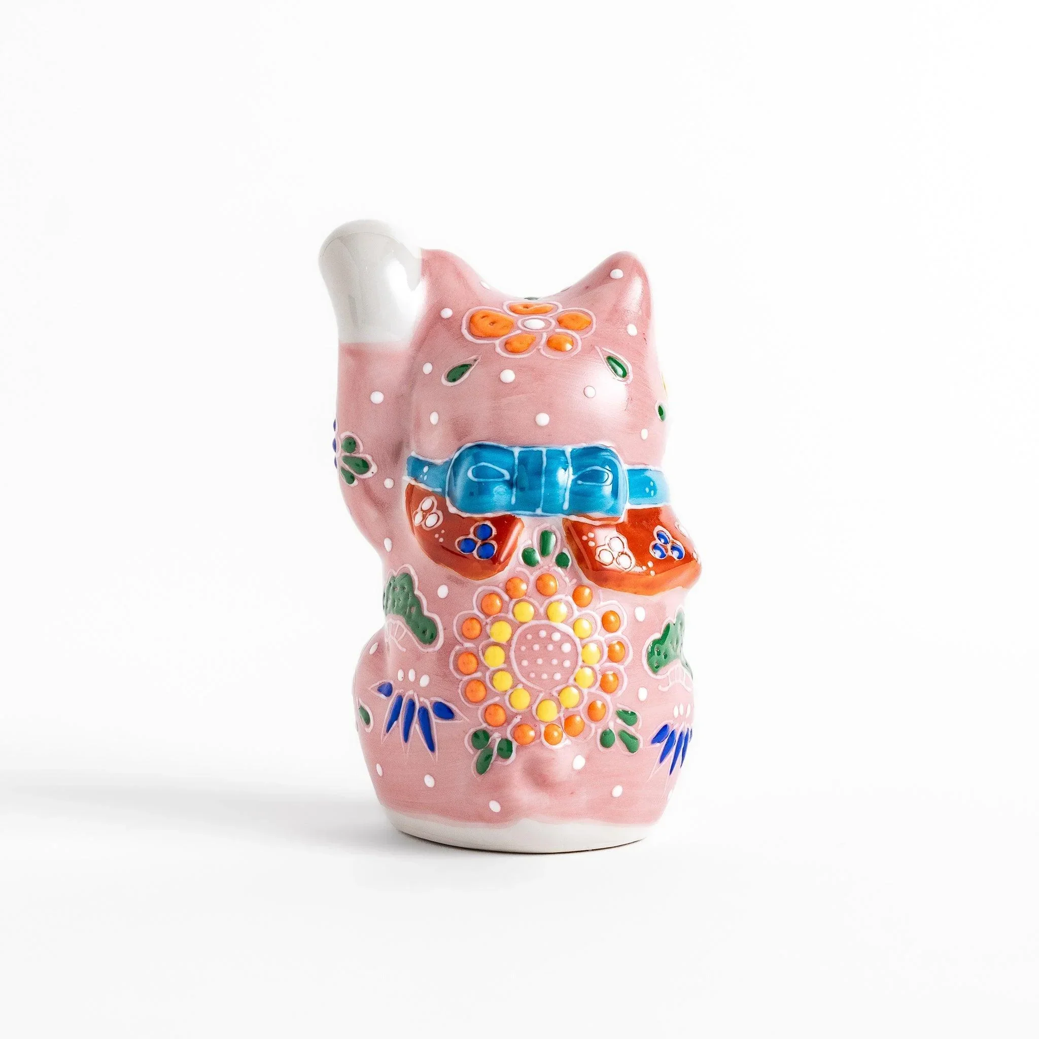 Pink Blossom Maneki Neko - Image 7