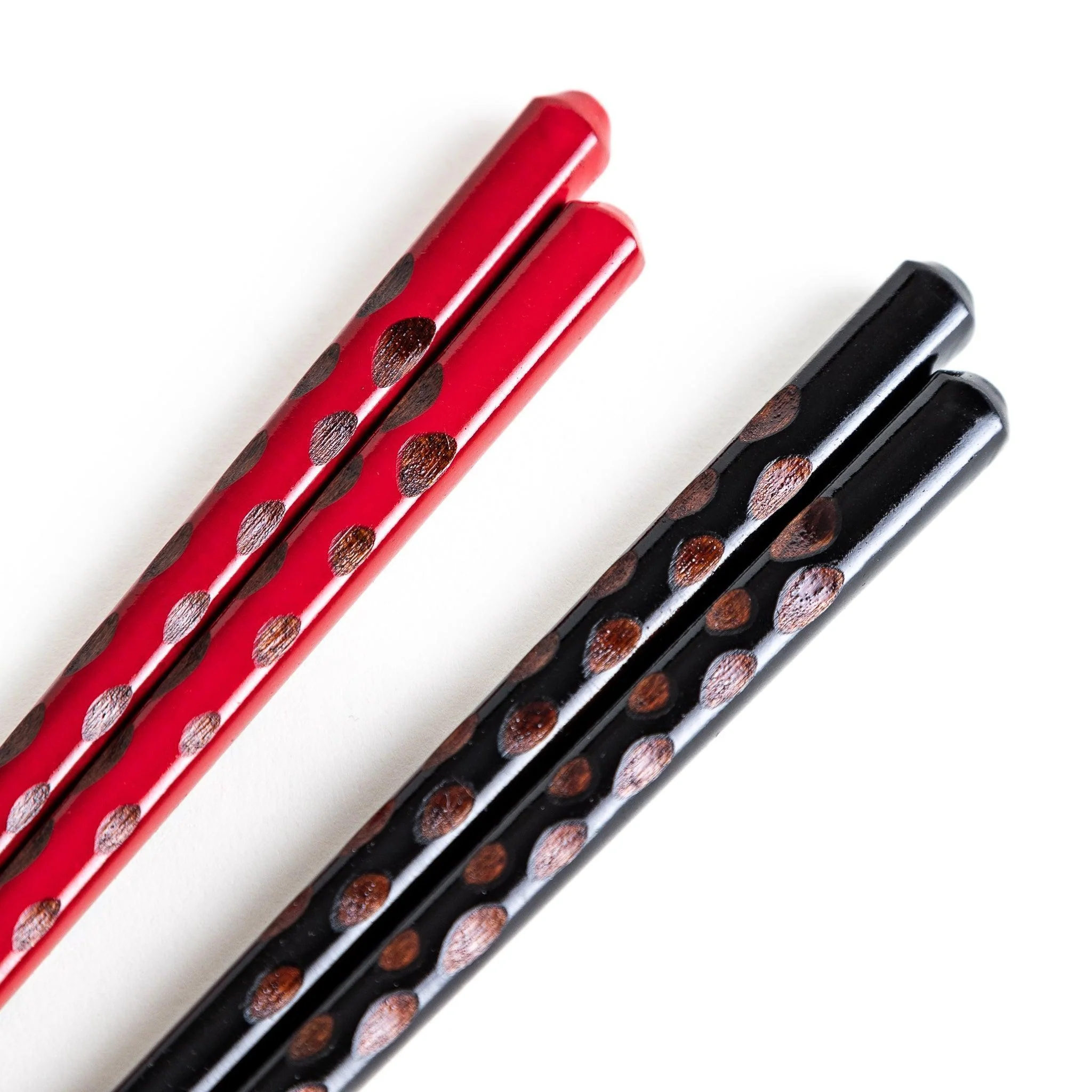 Red & Black with Gold Line Chopstick Set - Image 5