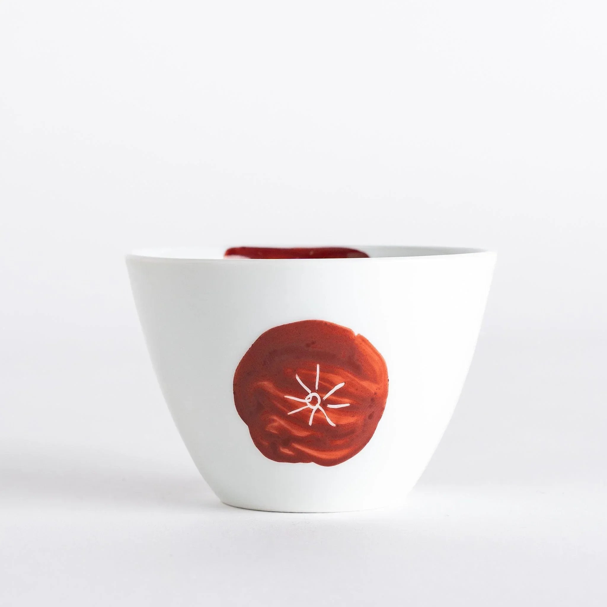 Red Plum Blossom Teacup - Image 4