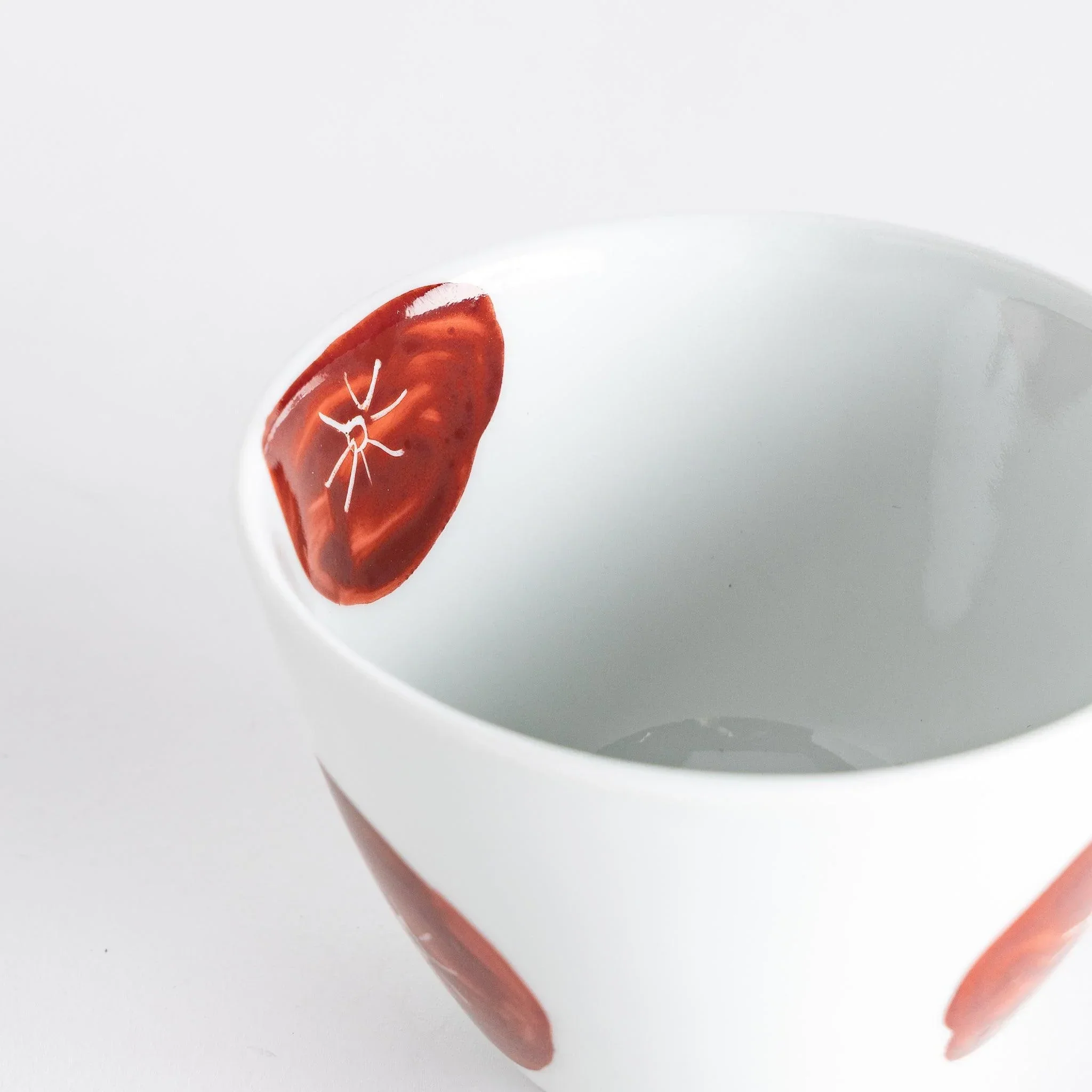 Red Plum Blossom Teacup - Image 5