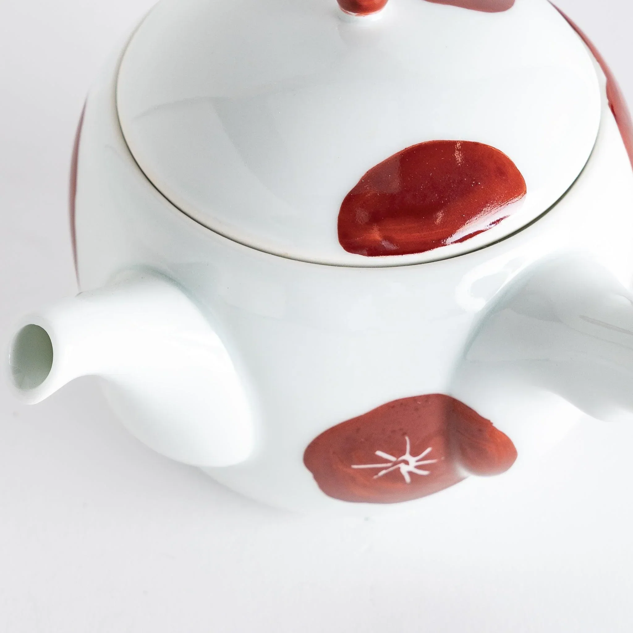 Red Plum Blossom Teapot - Image 5