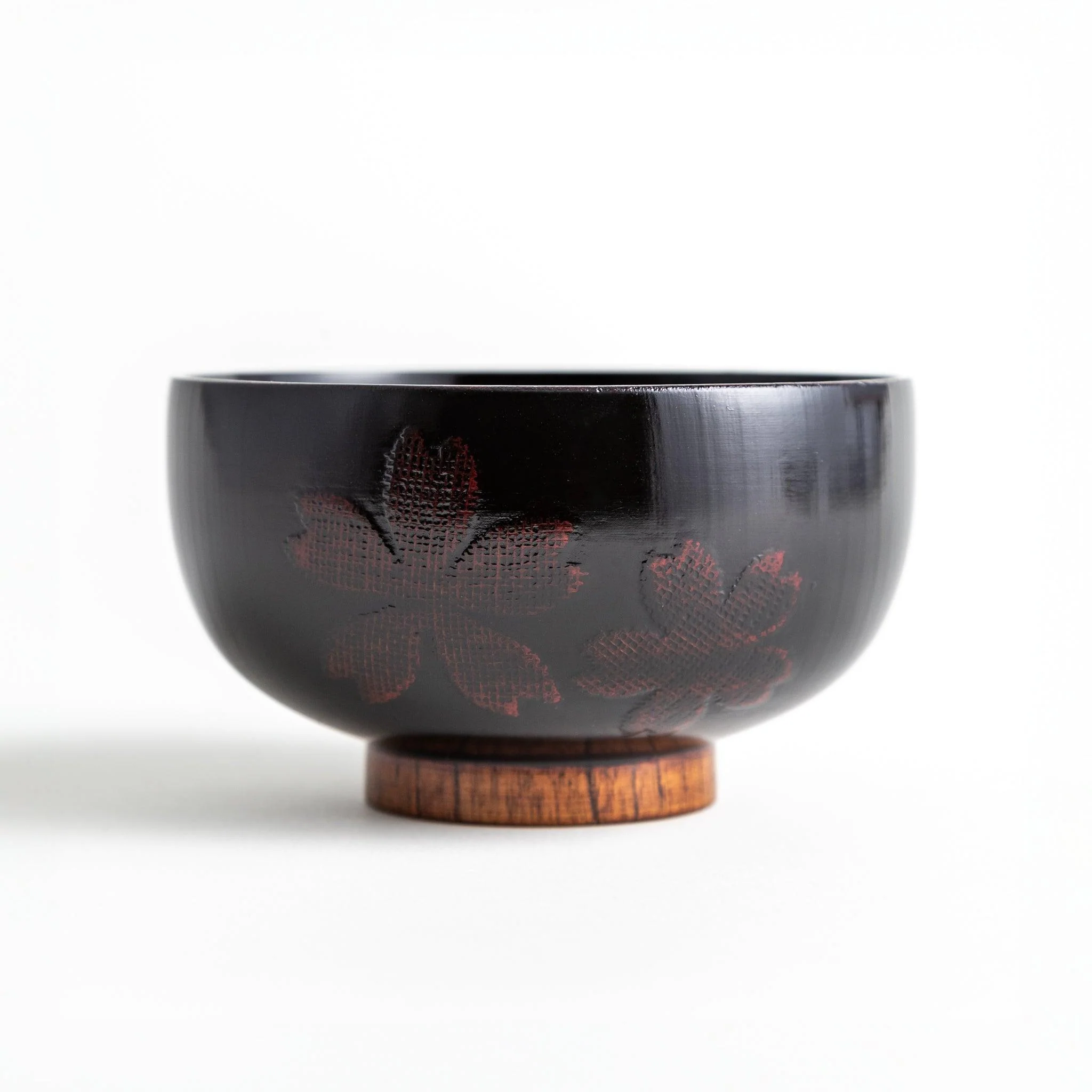 Rustic Sakura Miso Soup Bowl - Image 8