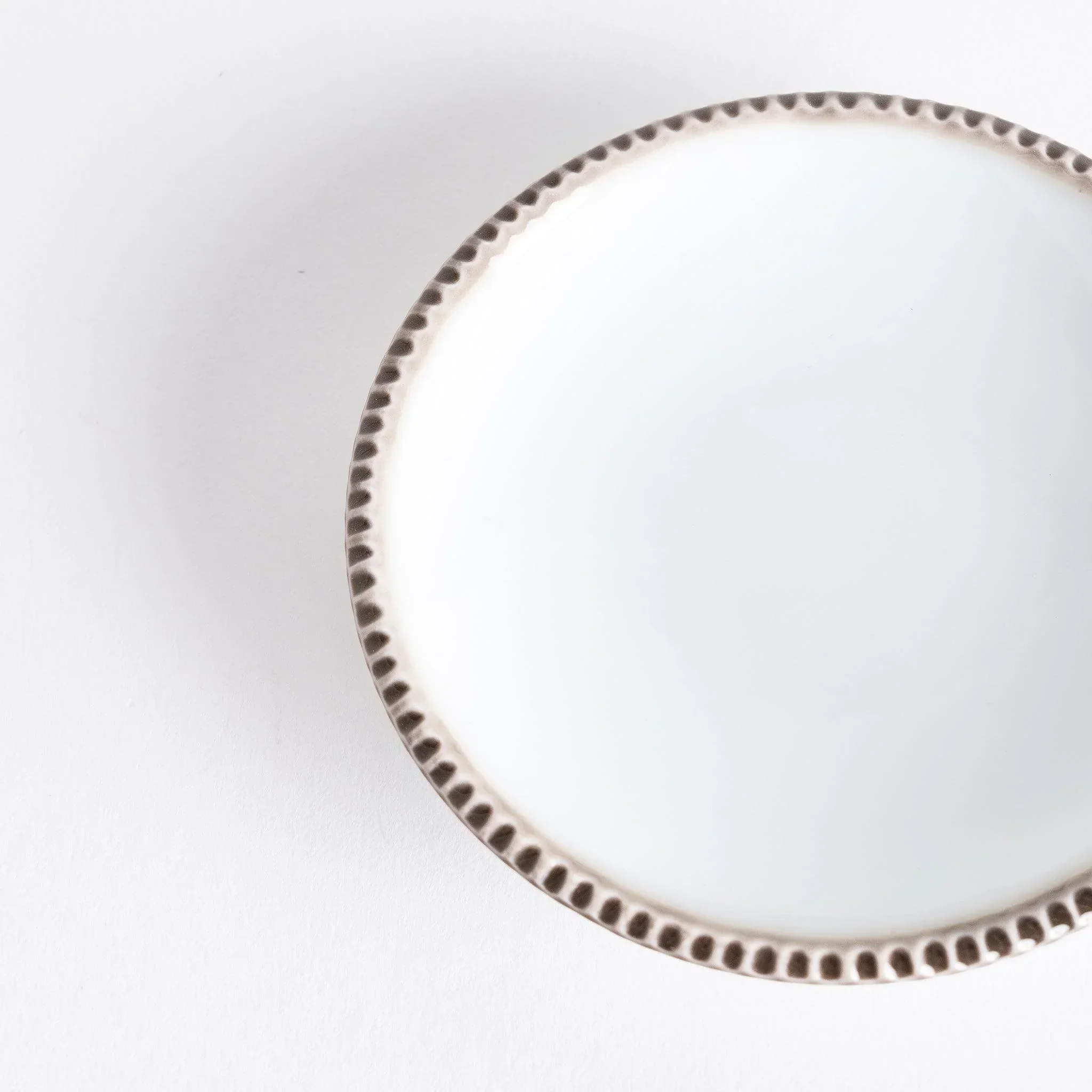 Rustic Scallop-Edged Sauce Dish - Image 11