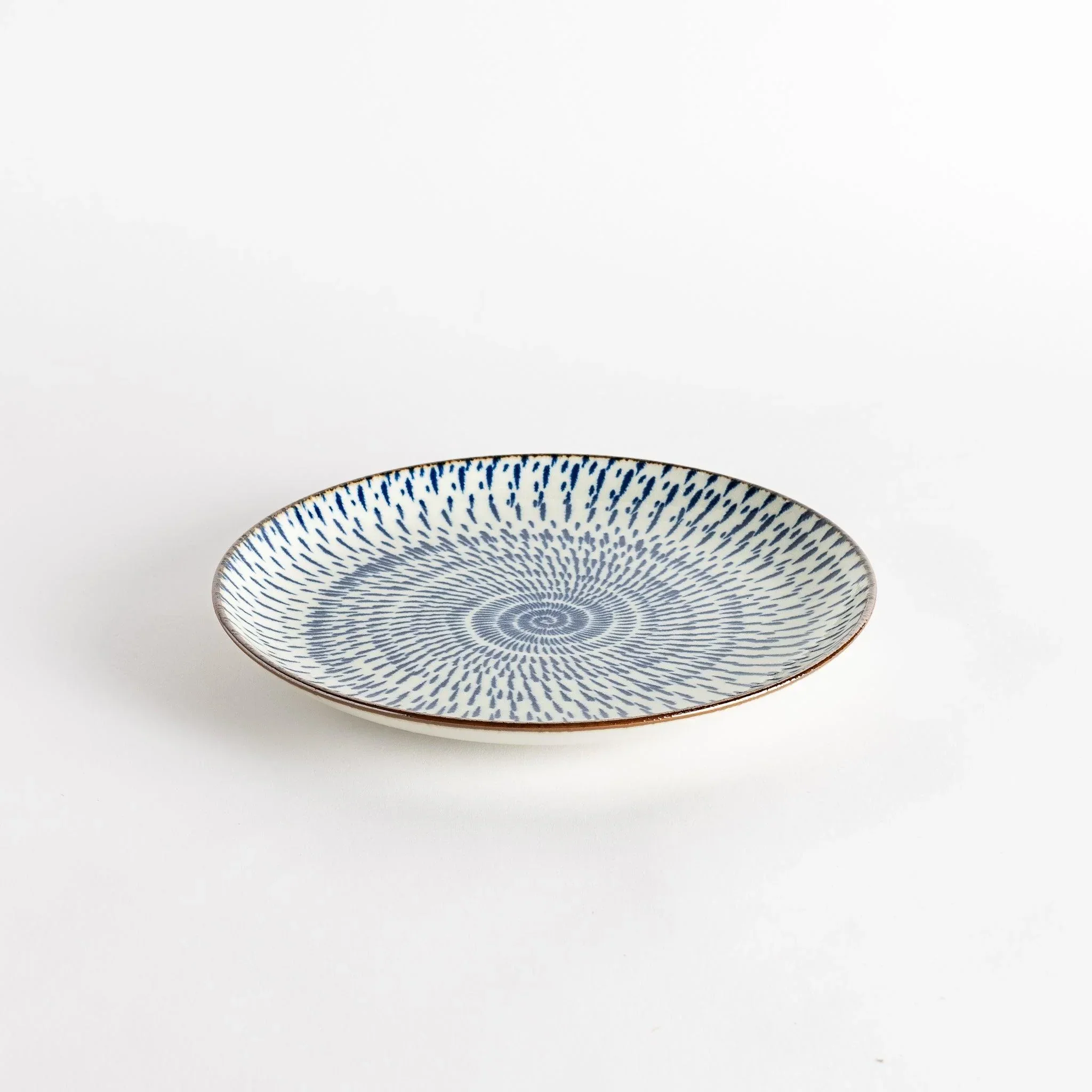 Rustic Spiral Dinner Plate - Image 3