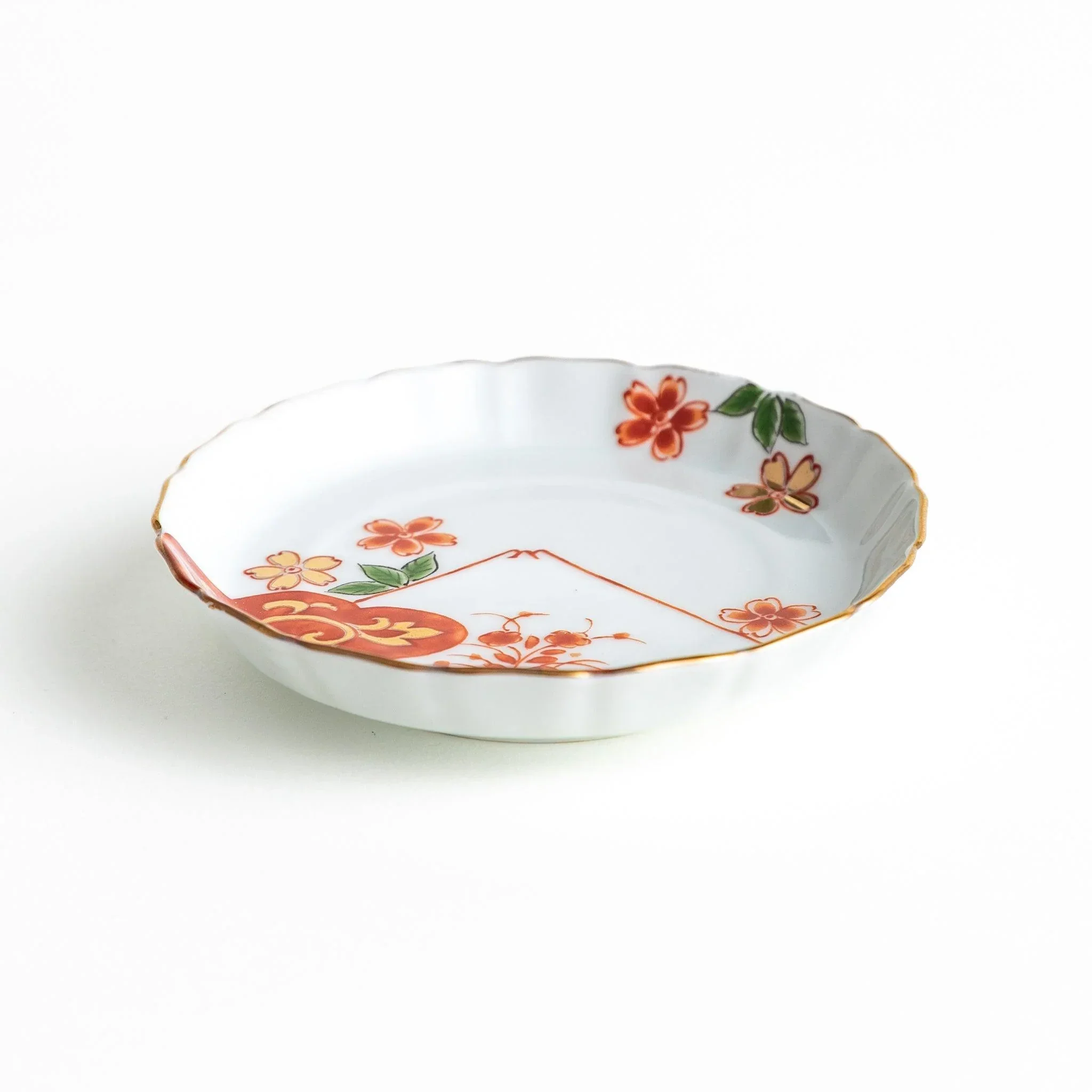 Sakura Mount Fuji Raised Rim Sauce Dish - Image 3