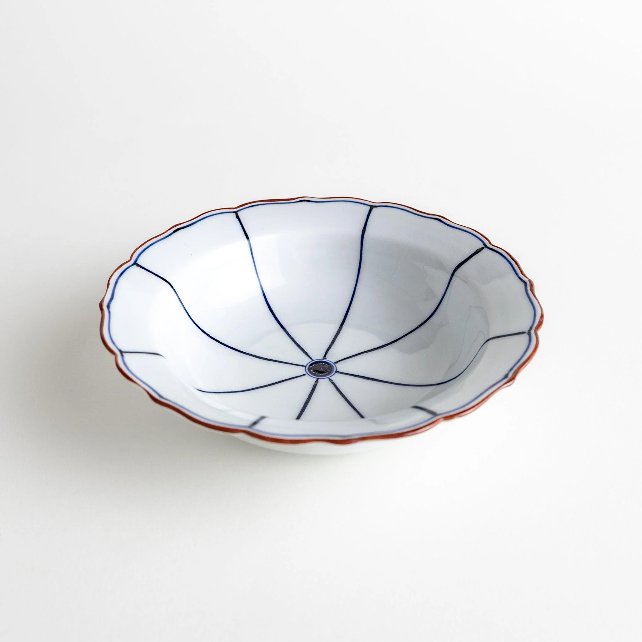 Scalloped Edge Lotus Cereal Bowl - Image 3