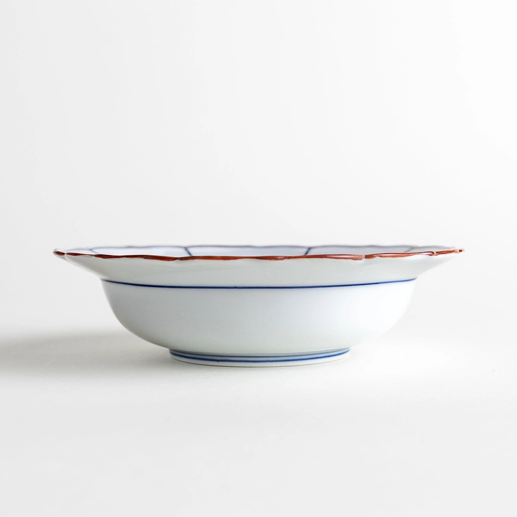 Scalloped Edge Lotus Cereal Bowl - Image 4