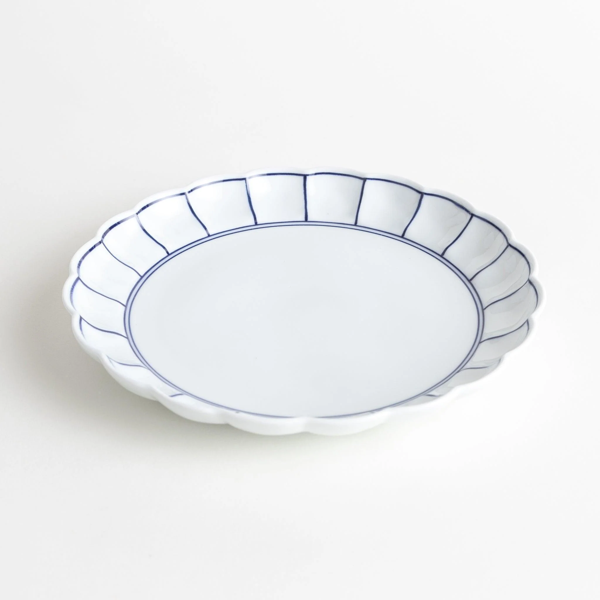Scalloped Edge Salad Plate - Image 3