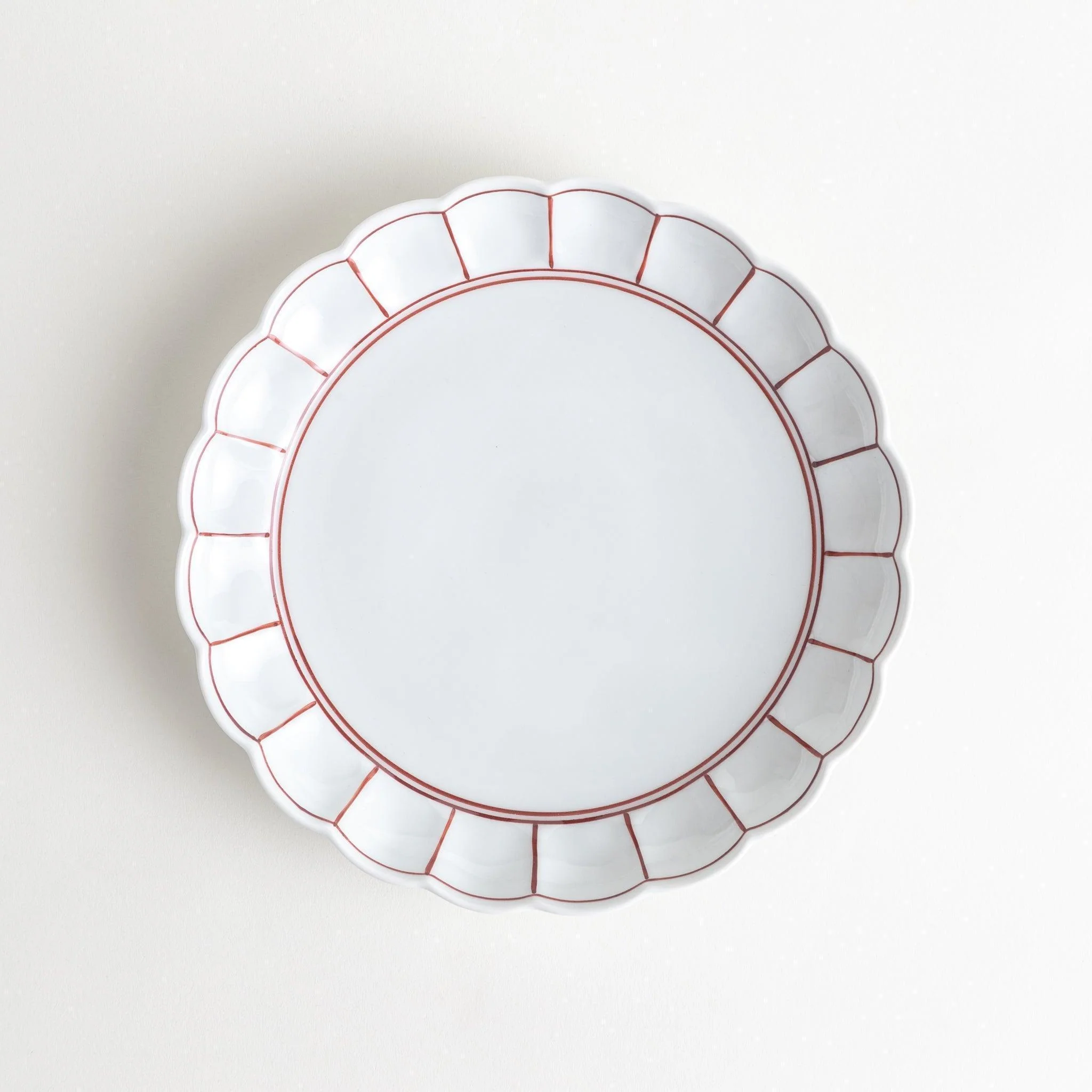 Scalloped Edge Salad Plate - Image 8