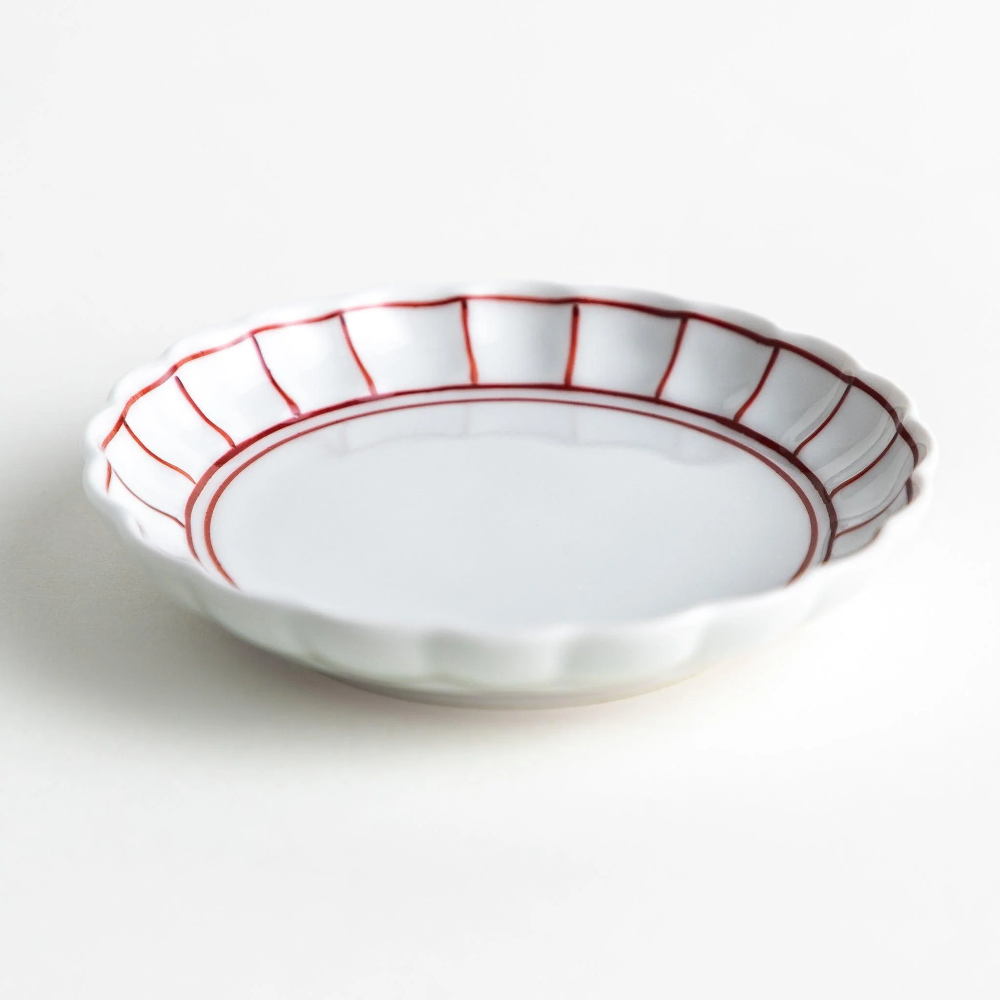 Scalloped Edge Sauce Dish - Image 11