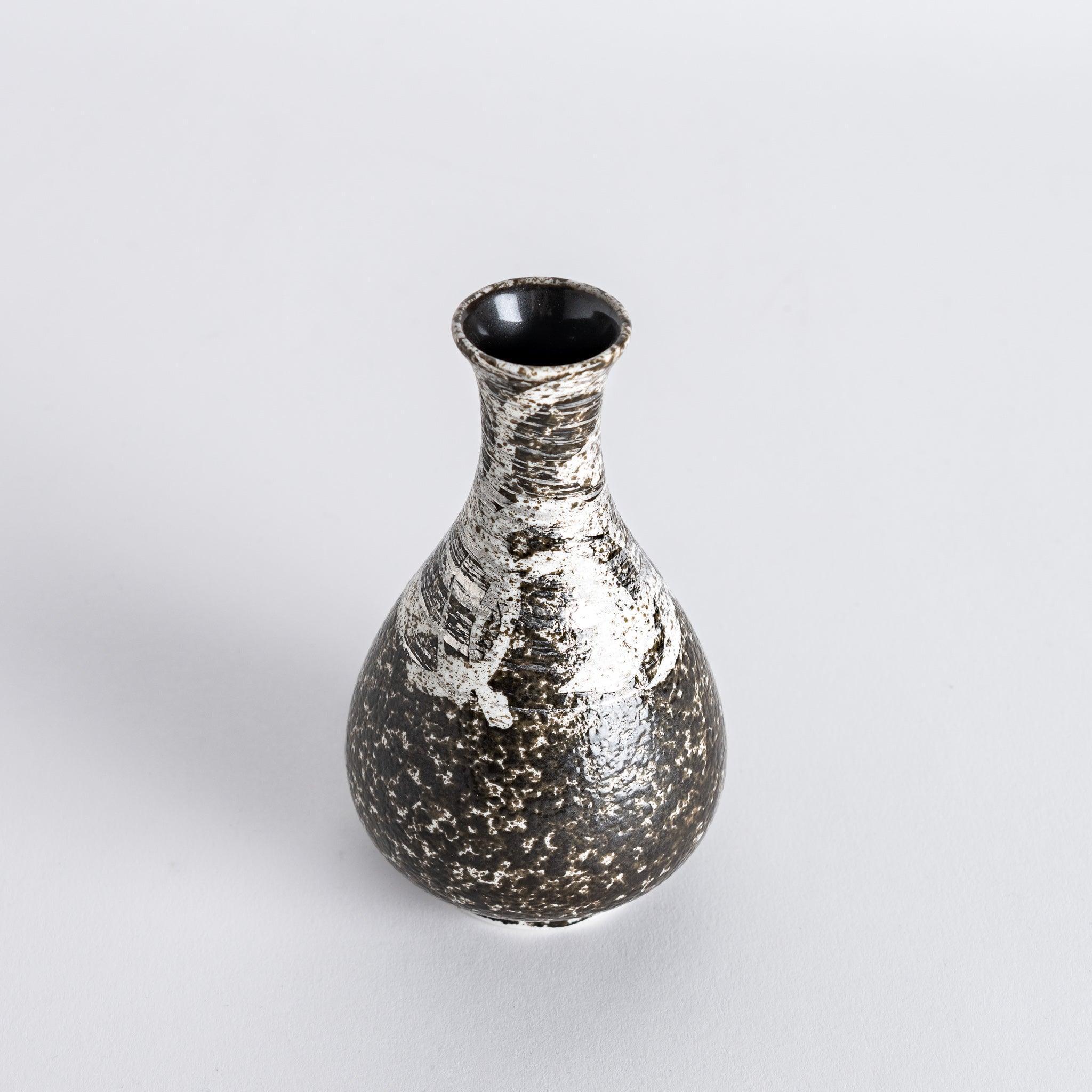 Silver Rustic Finish Sake Flask - Image 3