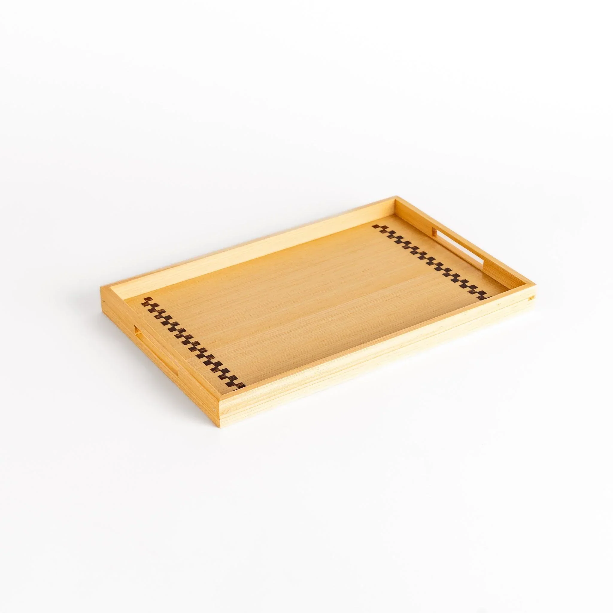 Small Hinoki and Sakura Bark Serving Tray - Image 4