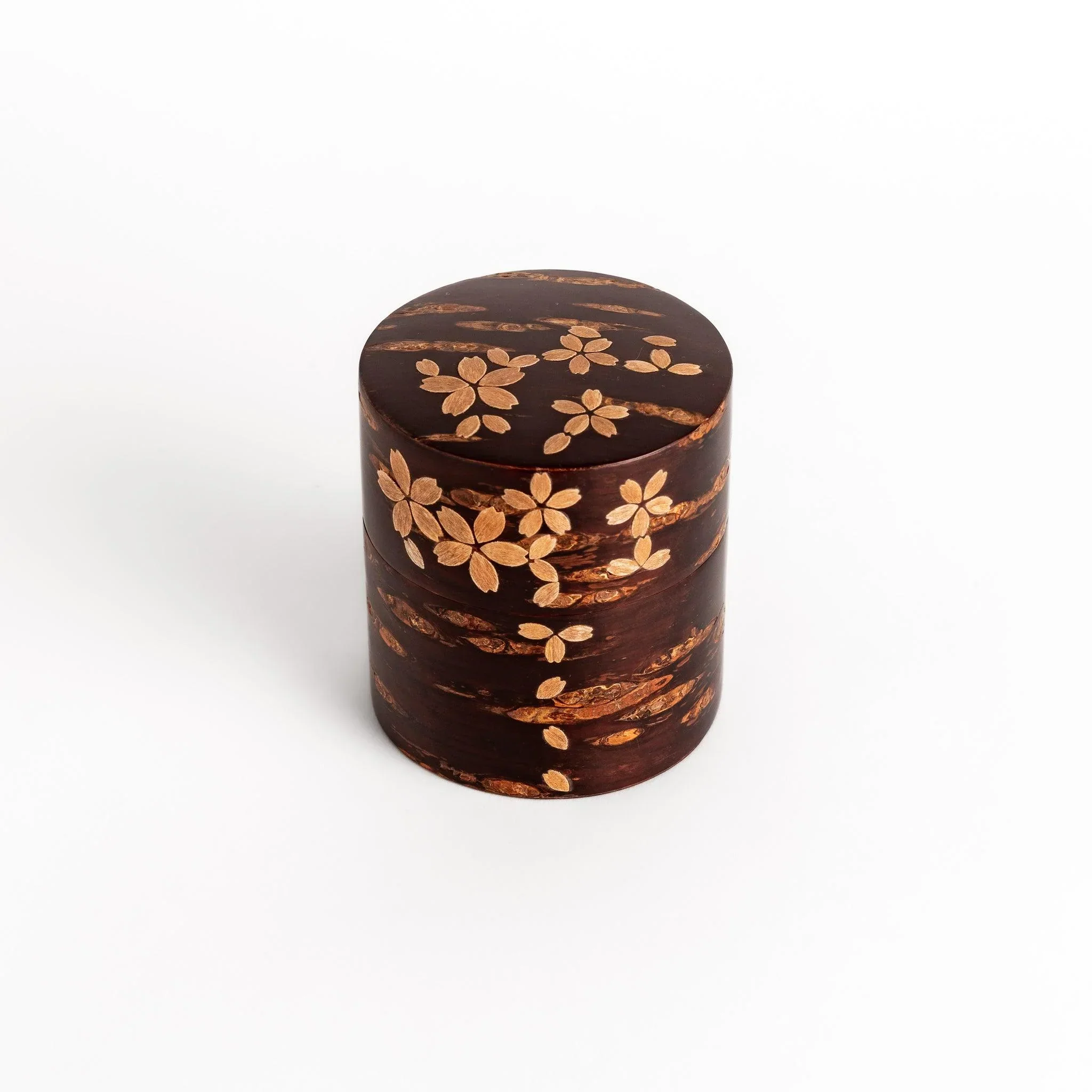 Small Sakura Cherry Bark Tea Caddy - Image 4