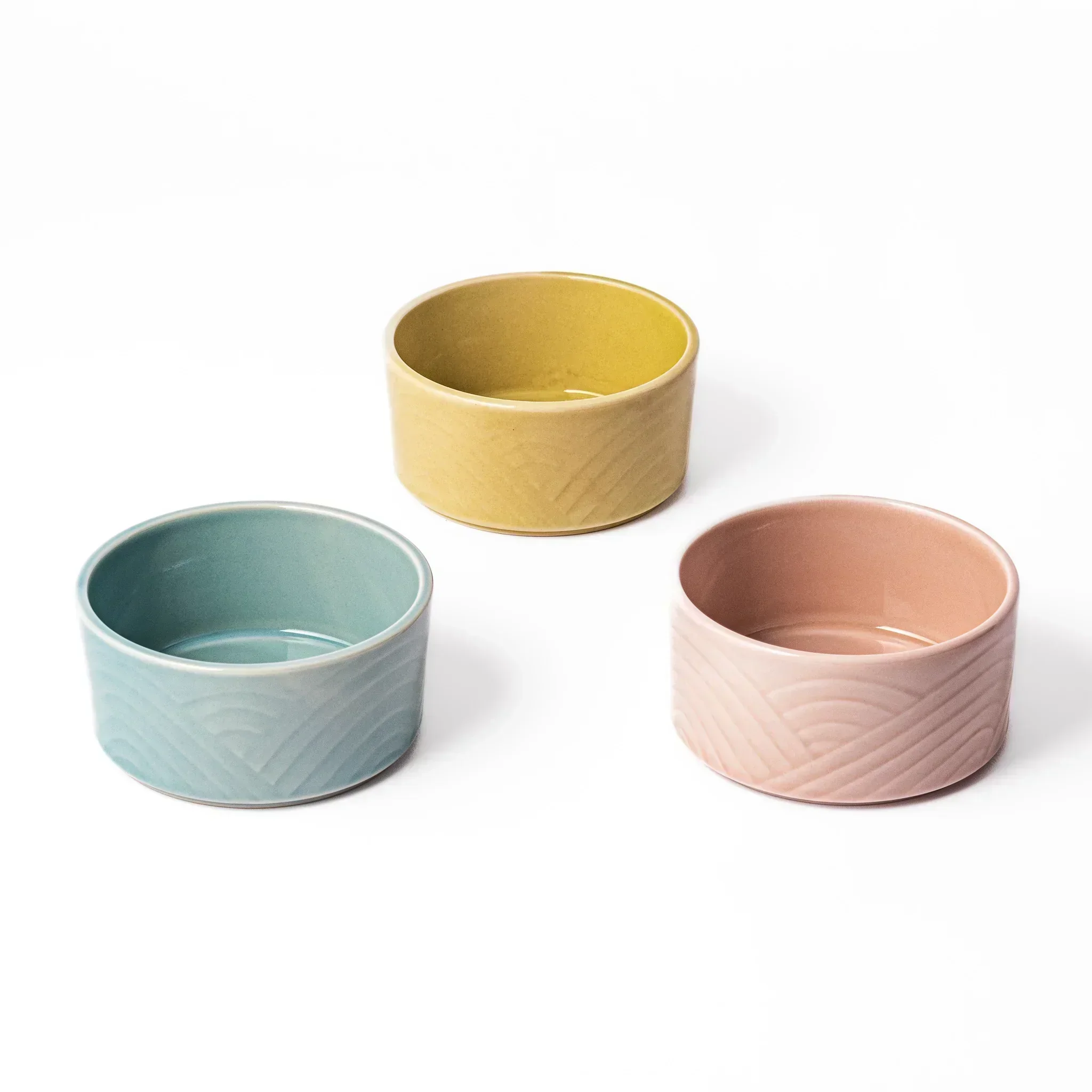 Stackable Japanese Wave Porcelain Bowls - Image 27