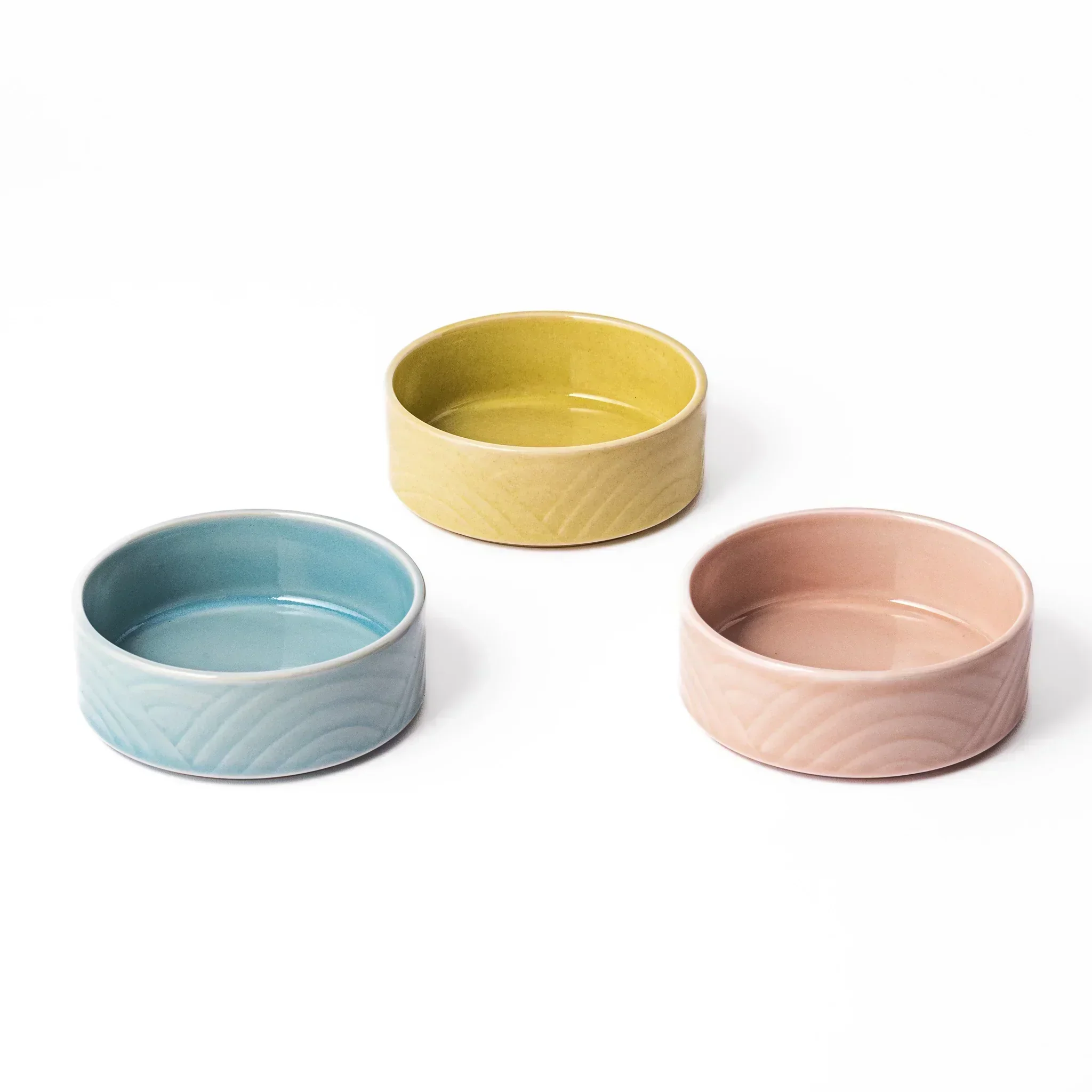 Stackable Japanese Wave Porcelain Bowls - Image 6