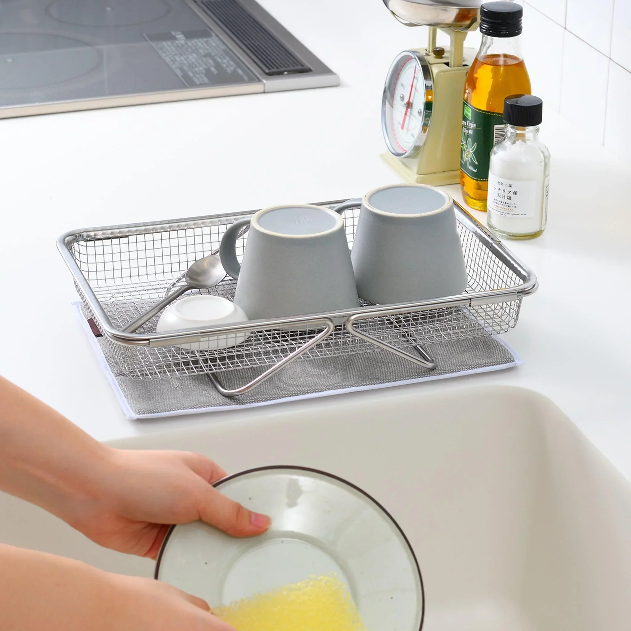 Stainless Steel Draining Basket - Image 4