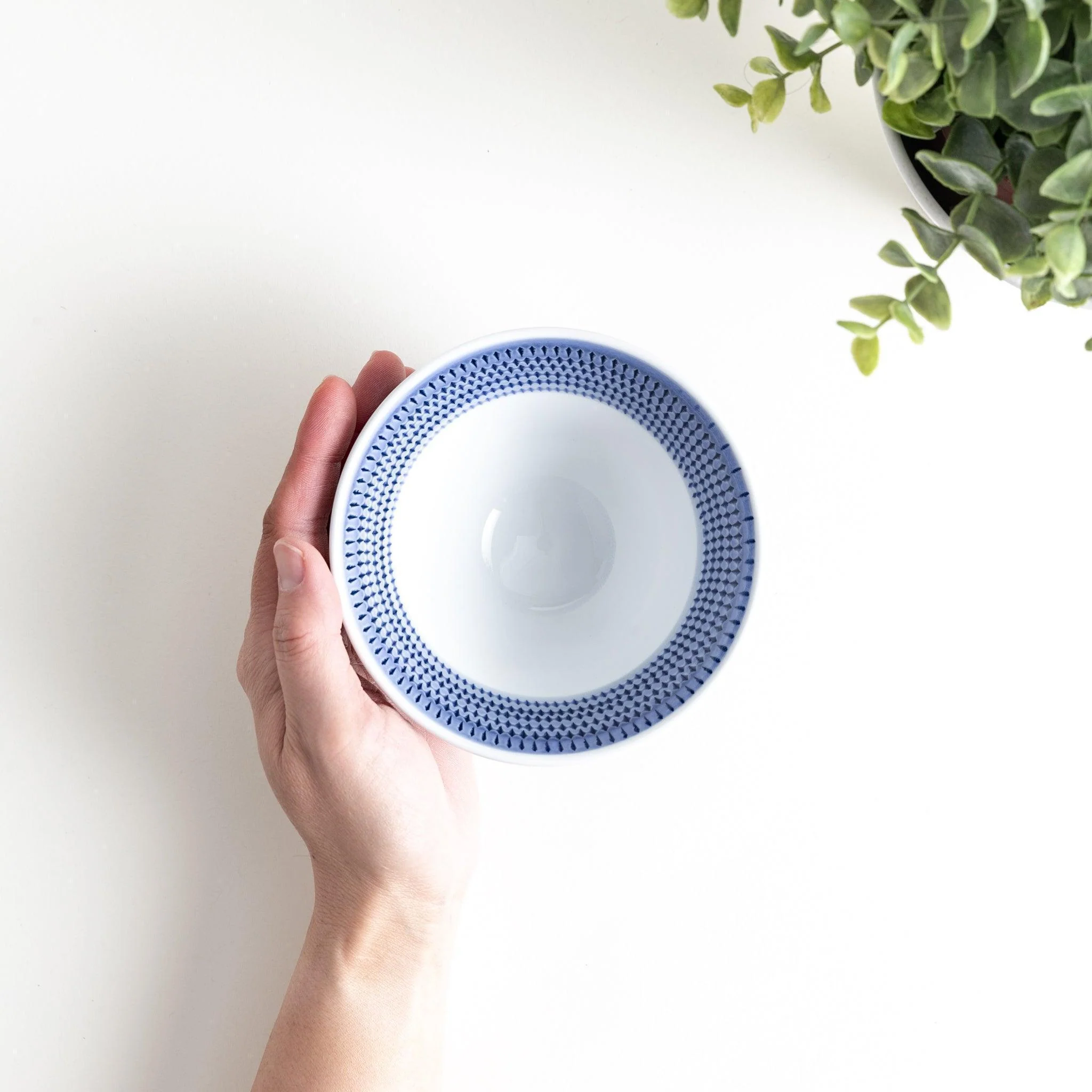 Ethereal Stripe Mount Fuji Rice Bowl - Image 10