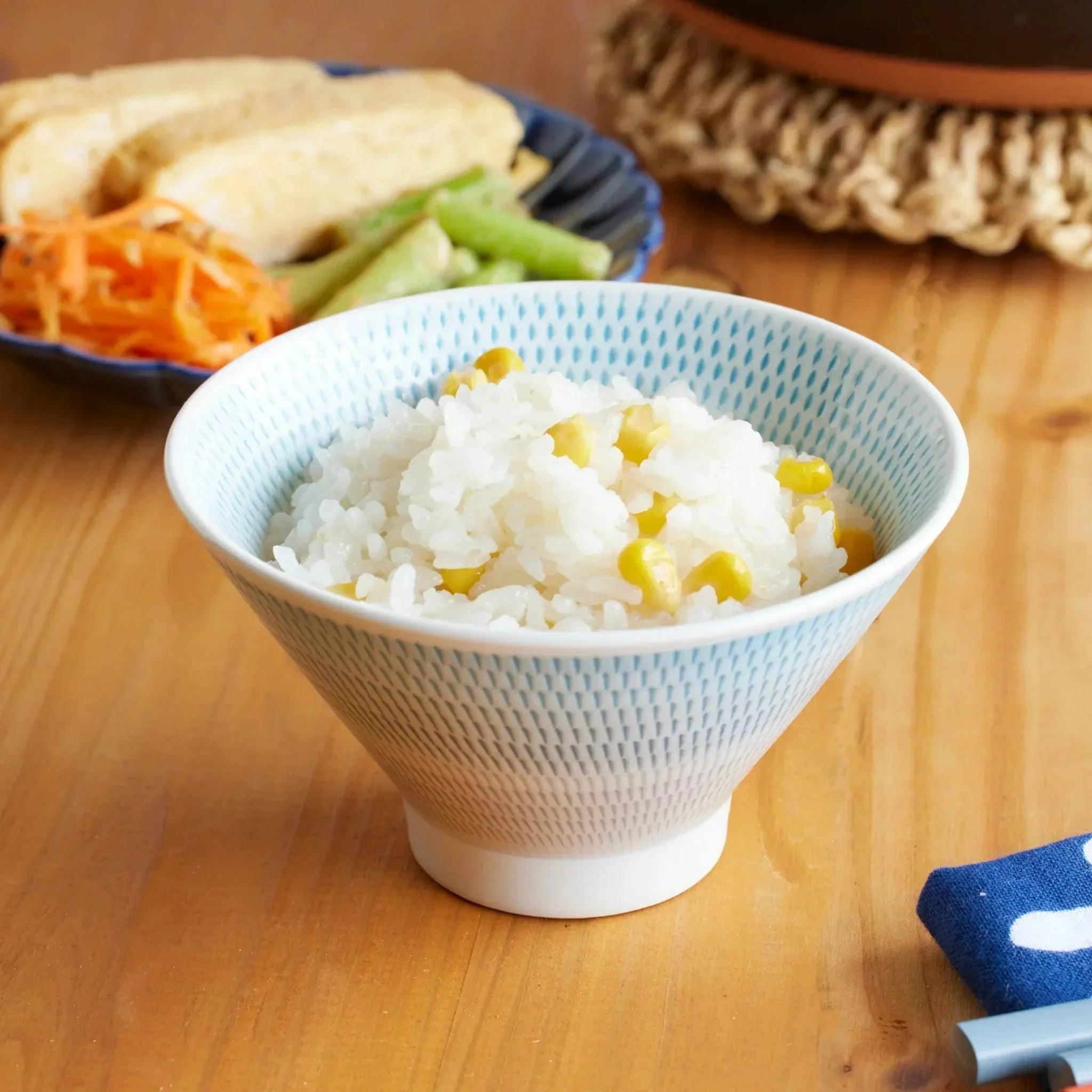 Ethereal Stripe Mount Fuji Rice Bowl - Image 3