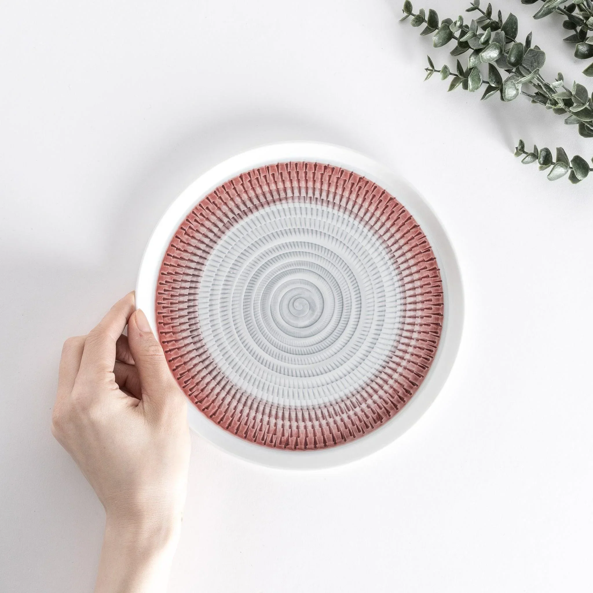 Ethereal Stripe Salad Plate - Image 26