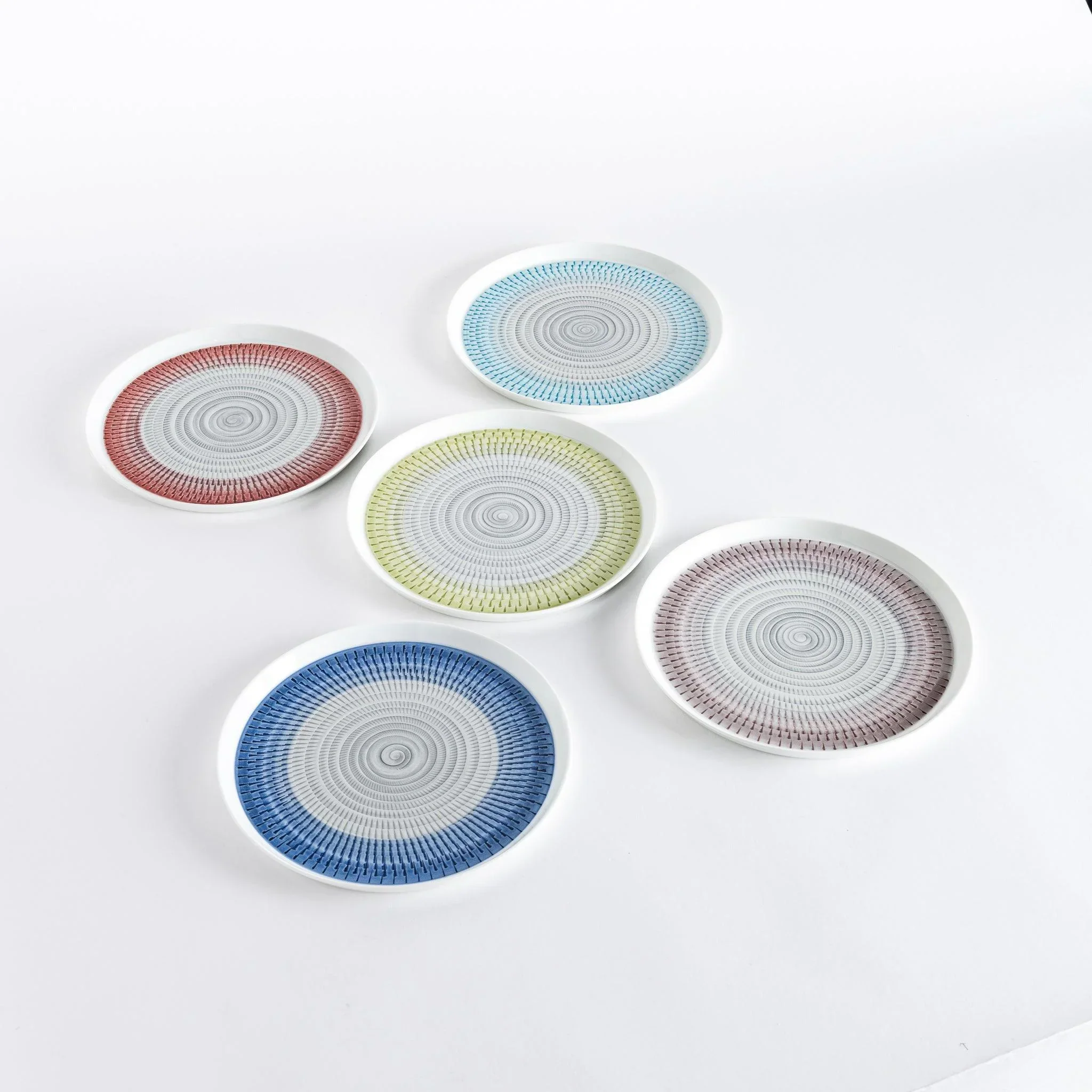 Ethereal Stripe Salad Plate - Image 31