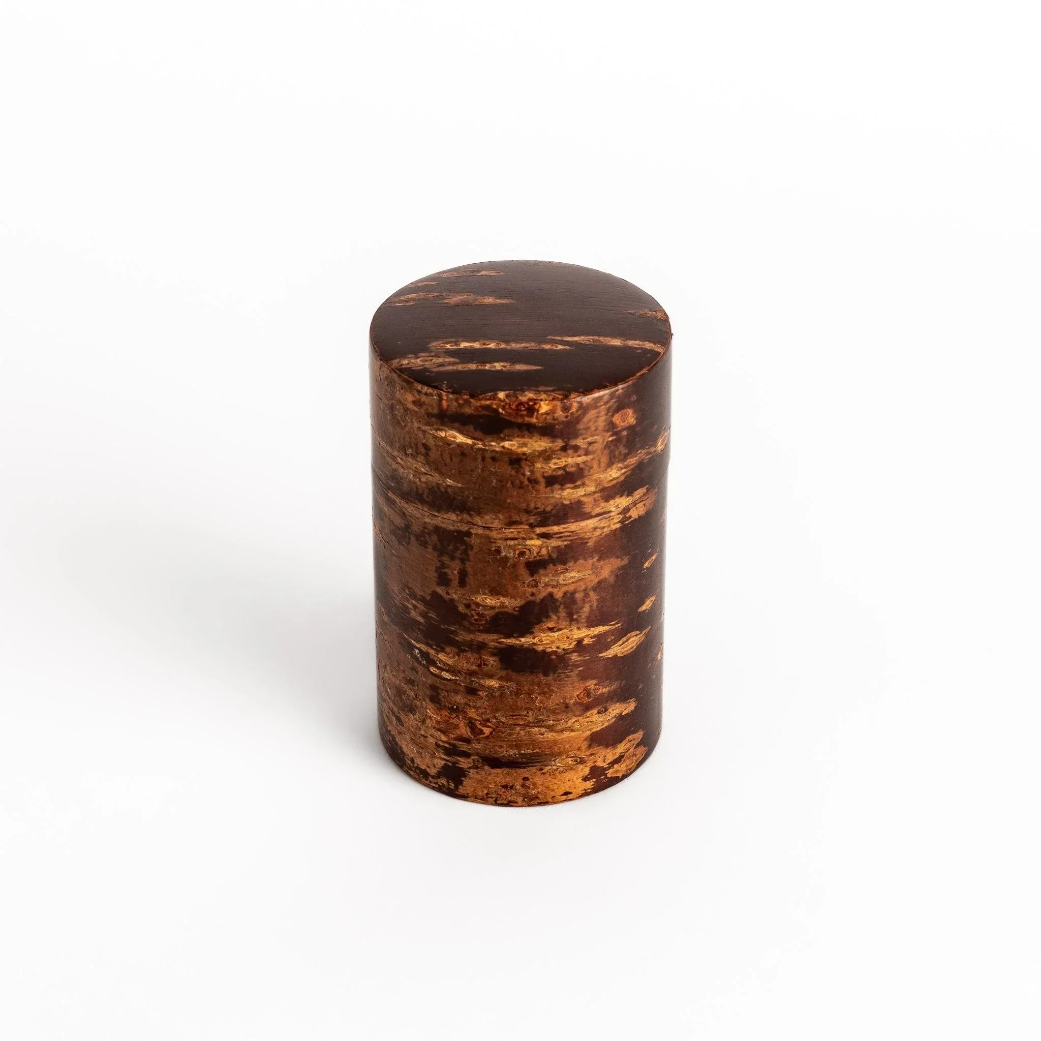 Tall Cherry Bark Tea Caddy - Image 4