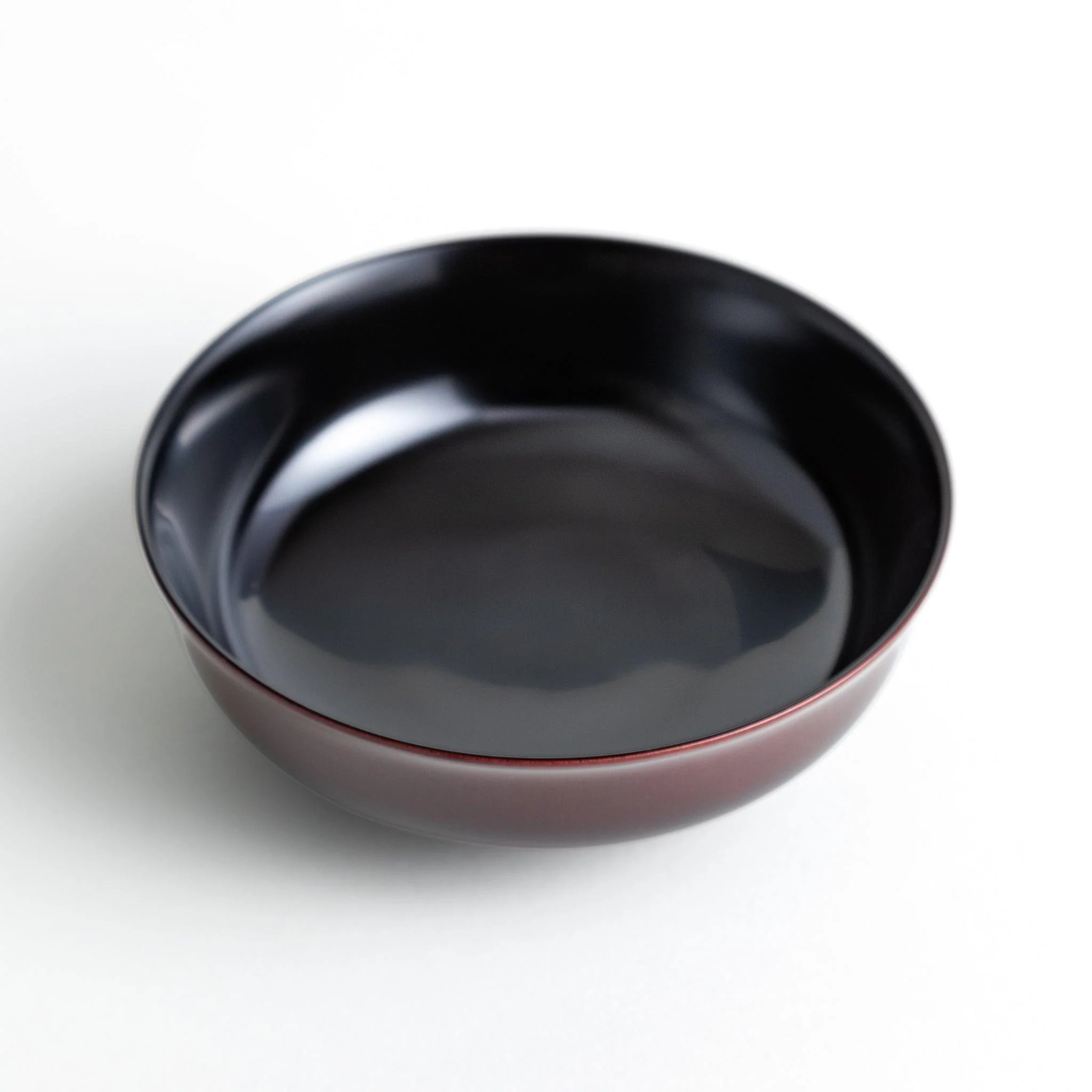 Vermilion Curved Miso Soup Bowl with Lid - Image 19
