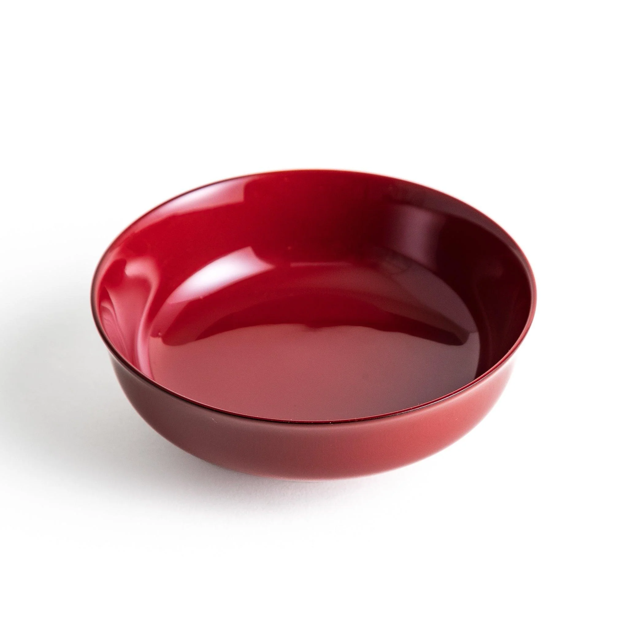 Vermilion Curved Miso Soup Bowl with Lid - Image 9