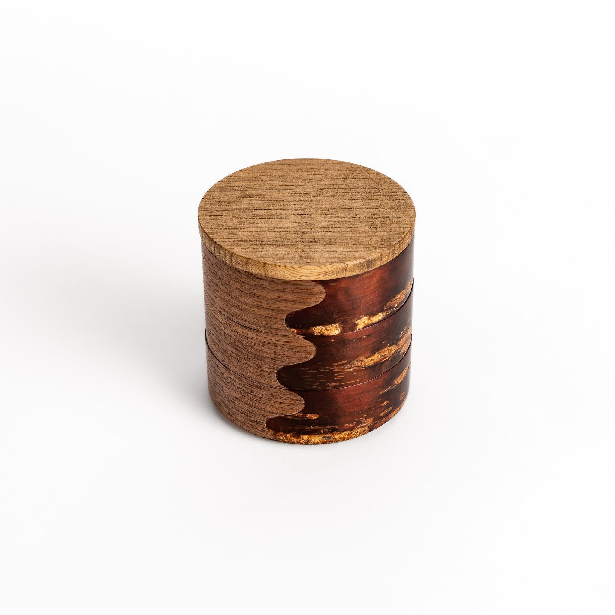 Walnut and Cherry Bark Jewelry Case - Image 5