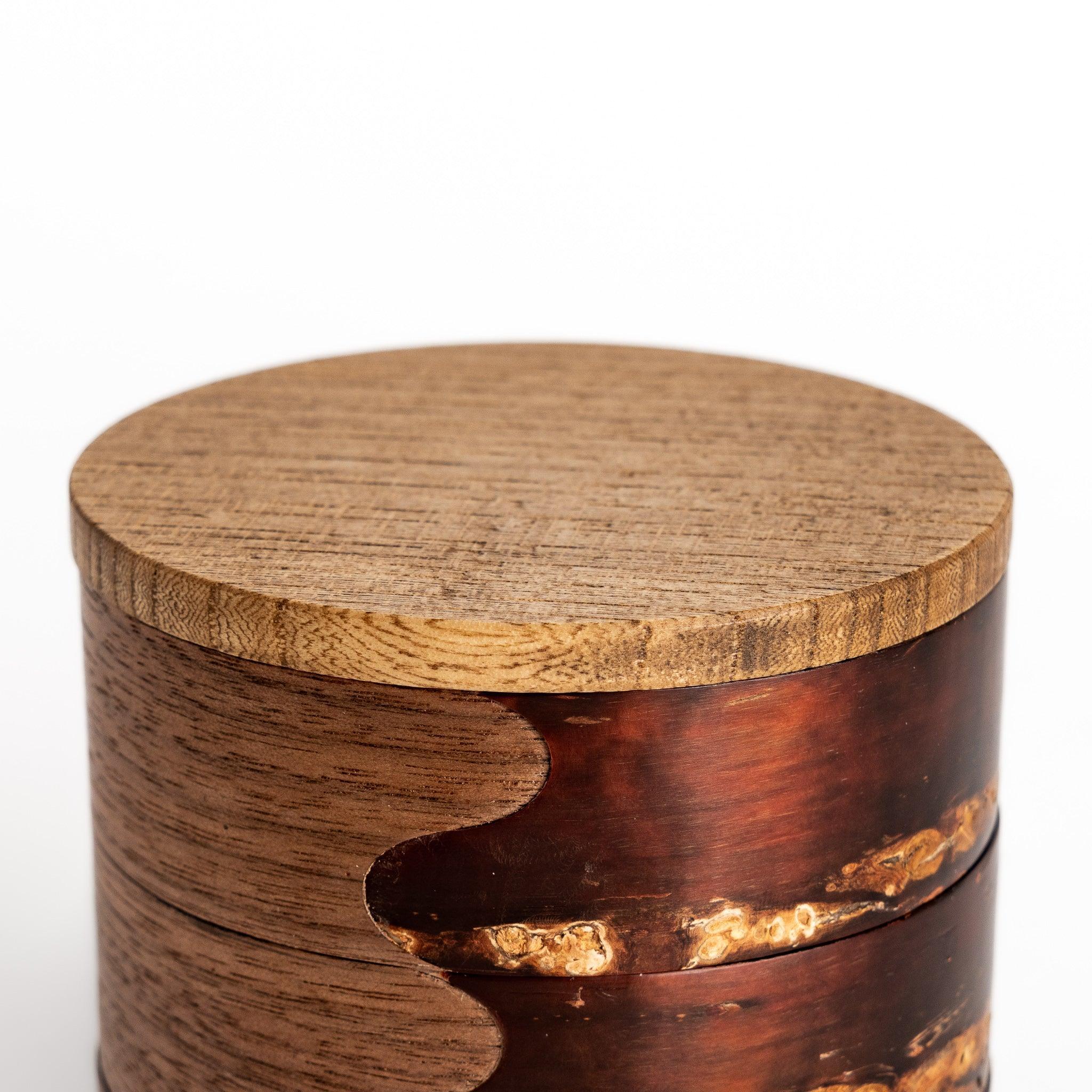 Walnut and Cherry Bark Jewelry Case - Image 6