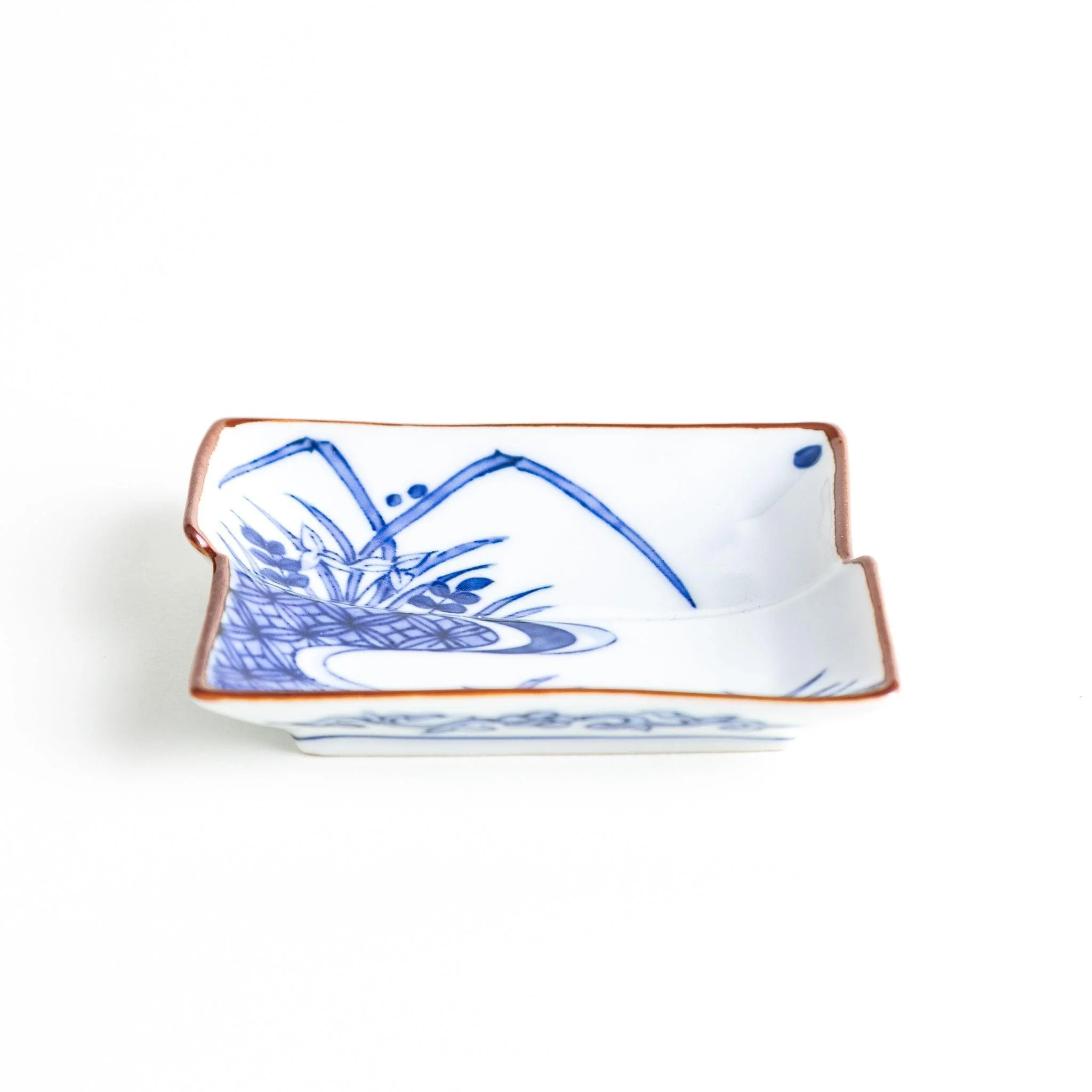 Water Ripple Rectangular Sauce Dish - Image 3