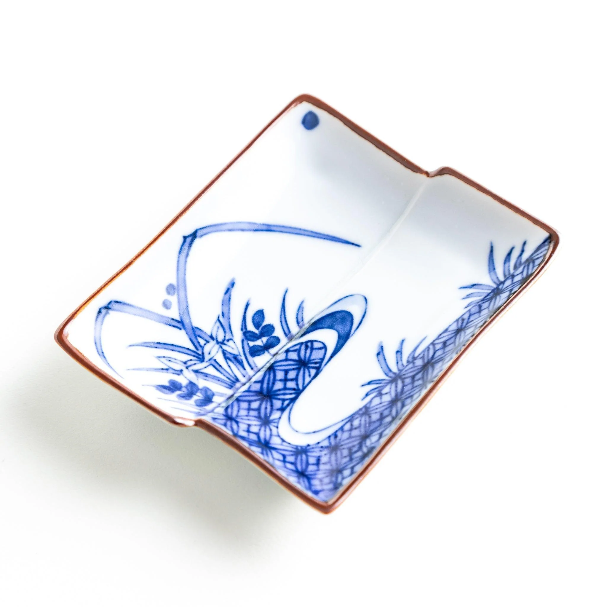 Water Ripple Rectangular Sauce Dish - Image 5