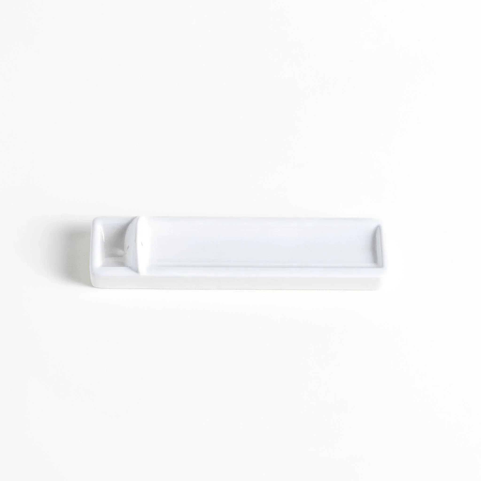 White Rectangular Incense Holder - Image 3