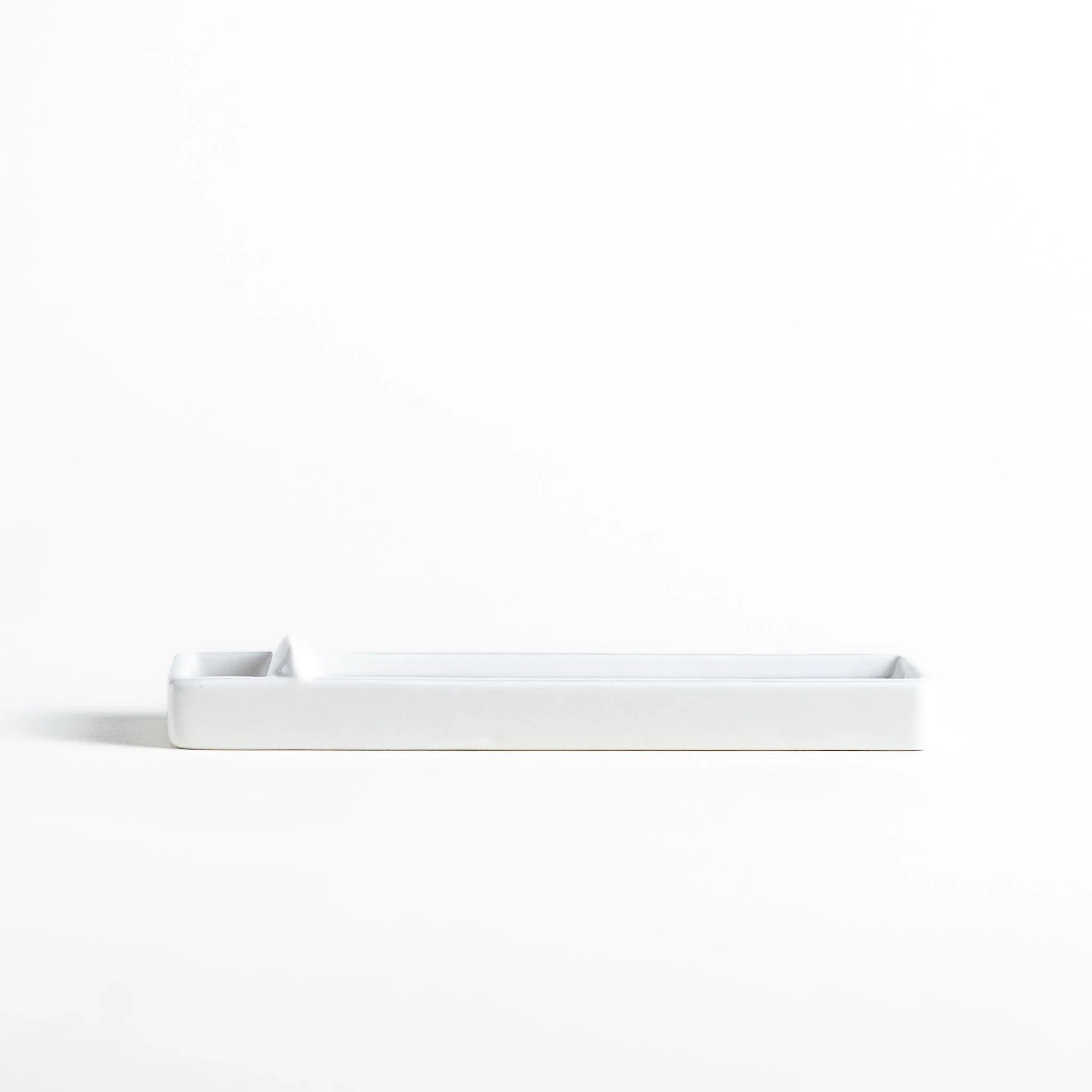 White Rectangular Incense Holder - Image 4