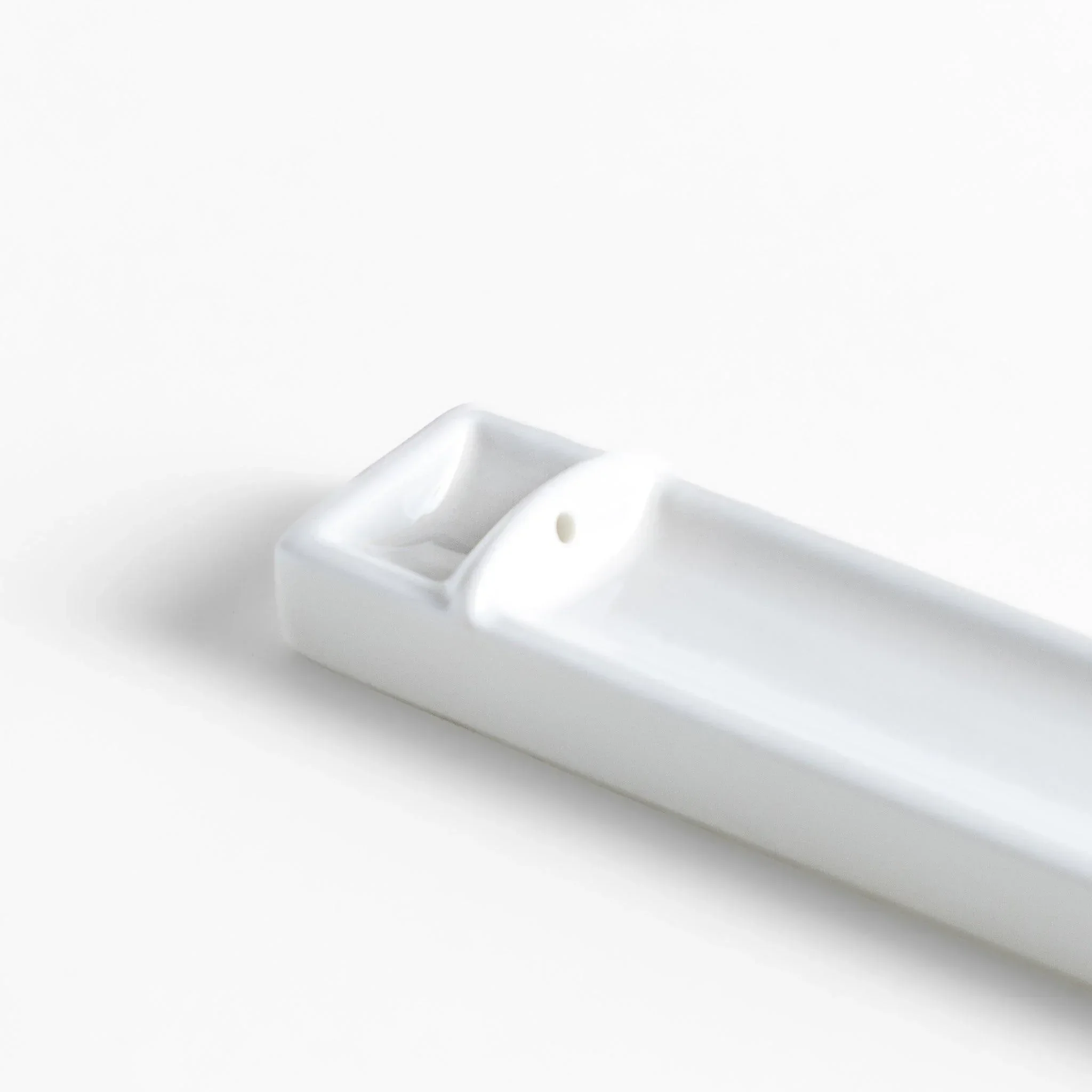 White Rectangular Incense Holder - Image 5