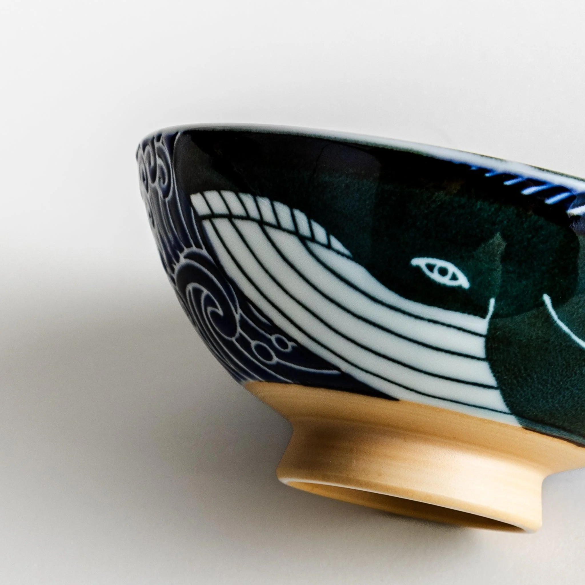 White Wave Whale Rice Bowl - Image 6