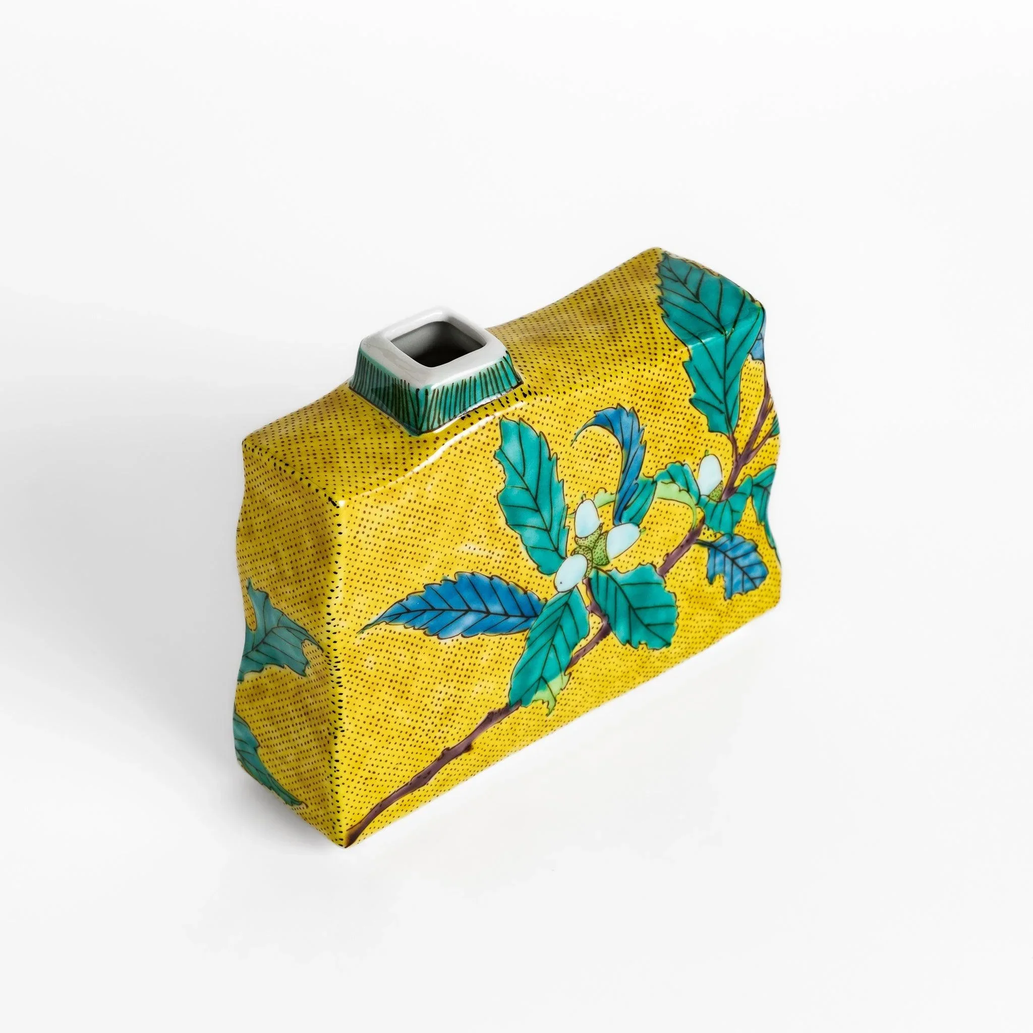 Yellow Fruit Bud Vase - Image 4