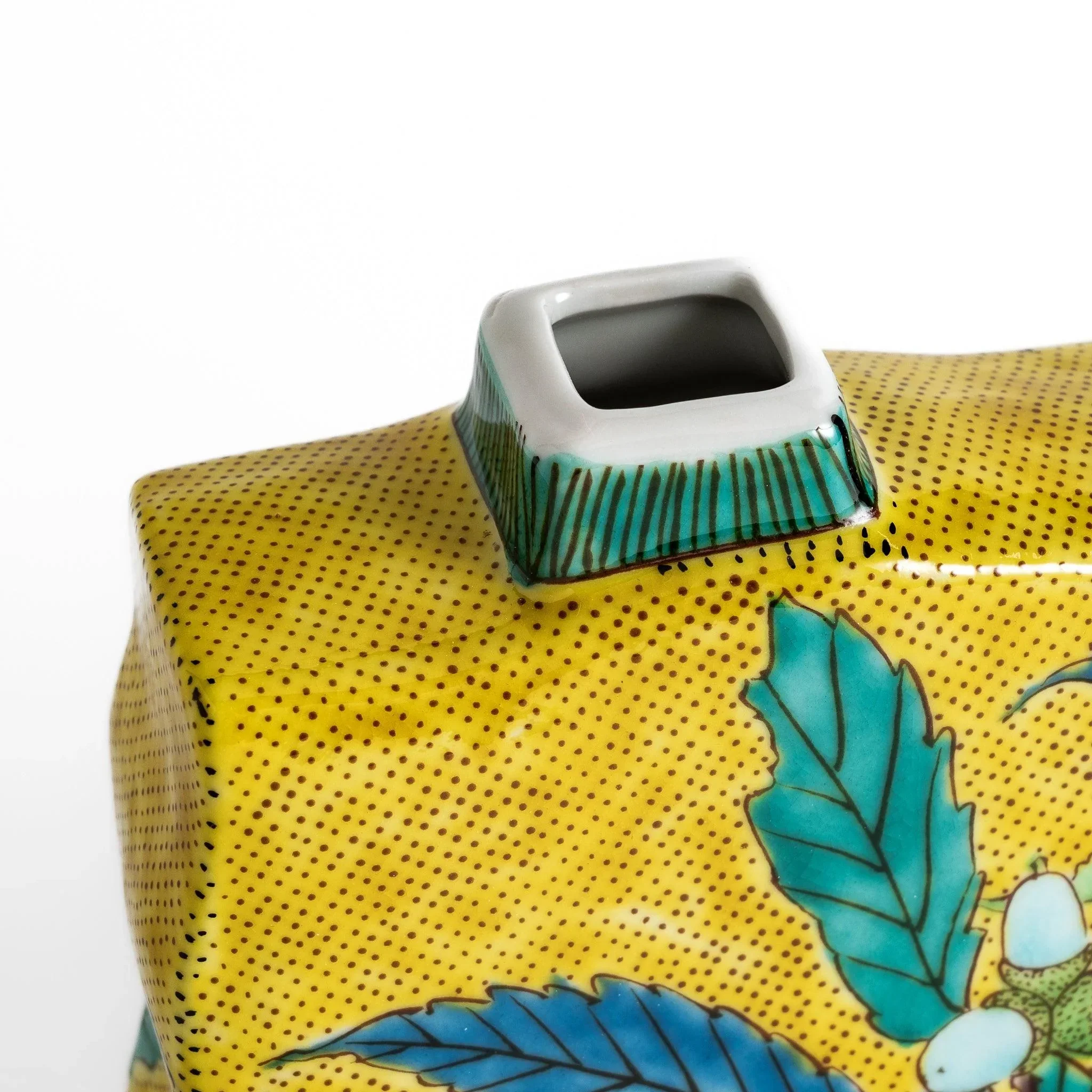 Yellow Fruit Bud Vase - Image 5